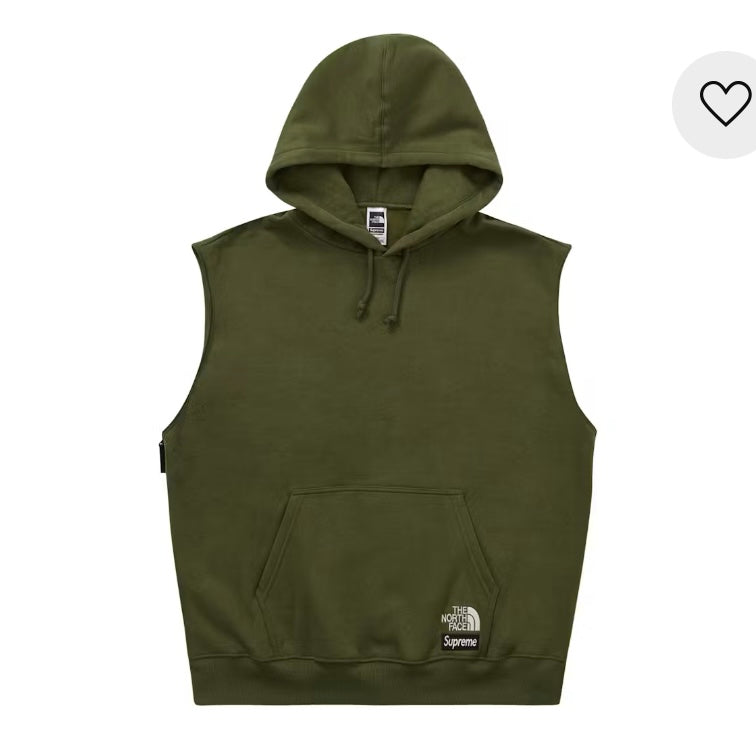 Sweatshirt Hoodie Supreme The North Face Convertible Olive SS23 (L)