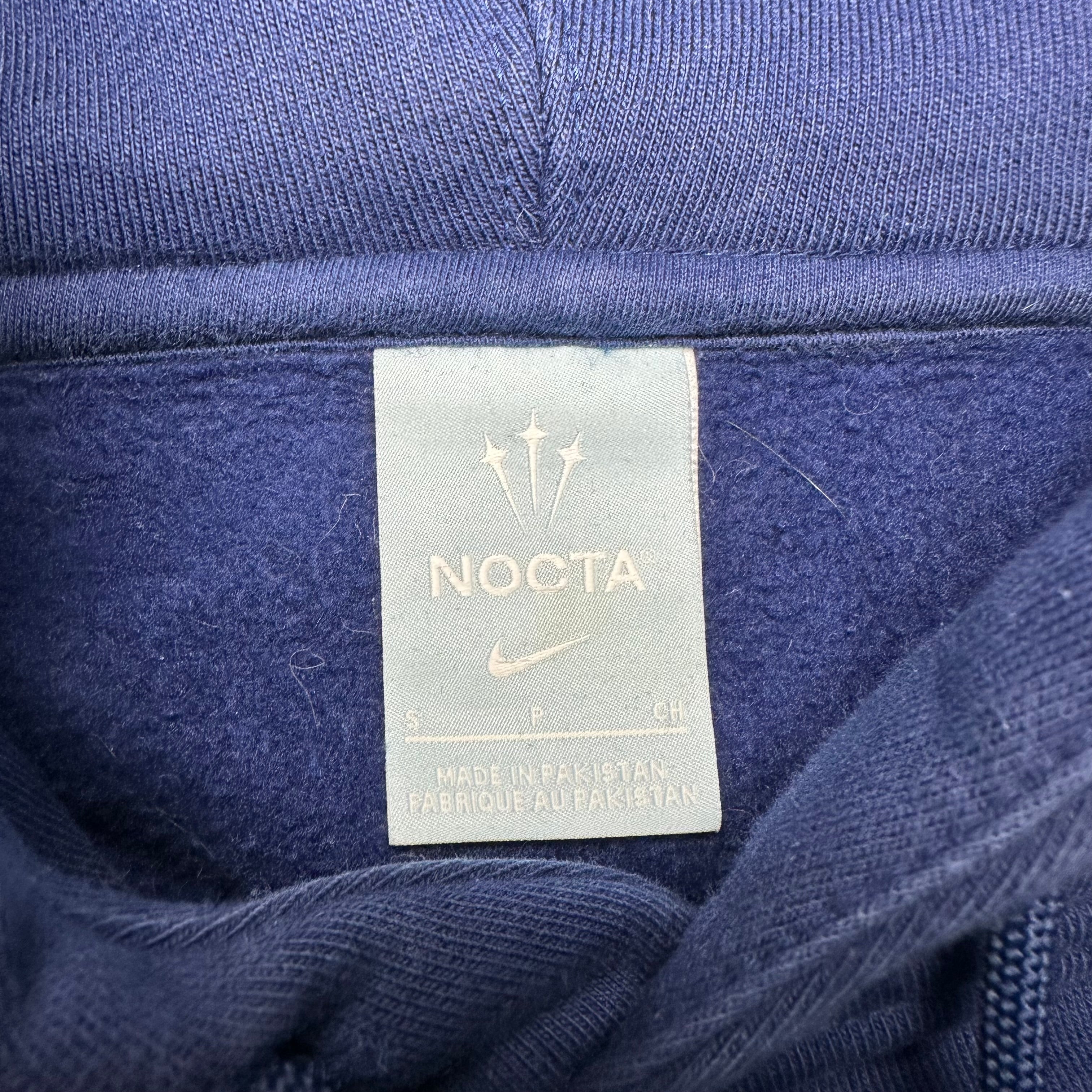 Nike NOCTA Cardinal Stock Navy SS21 Hoodie Sweatshirt (S)