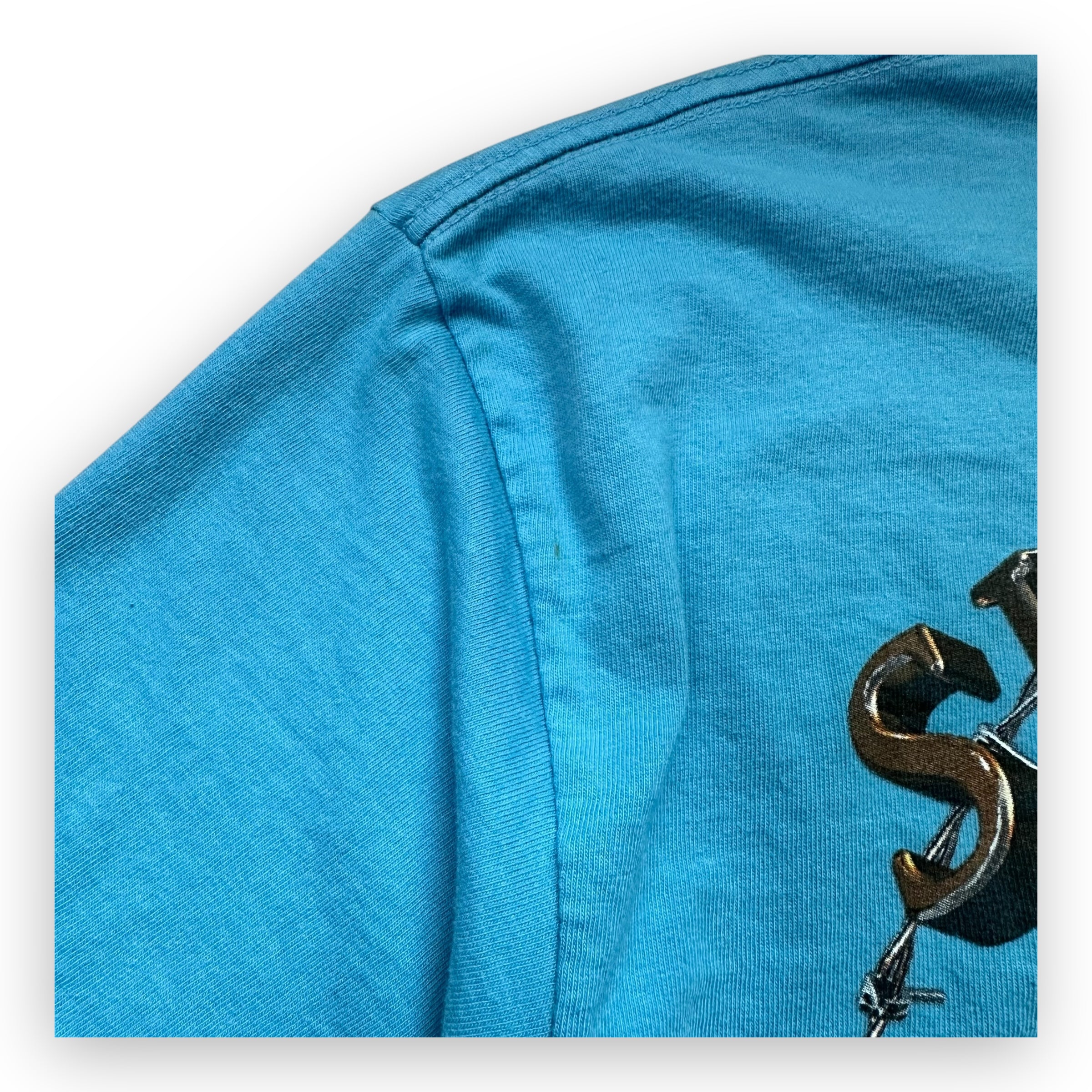 Tee Supreme Laugh Now Blue SS20