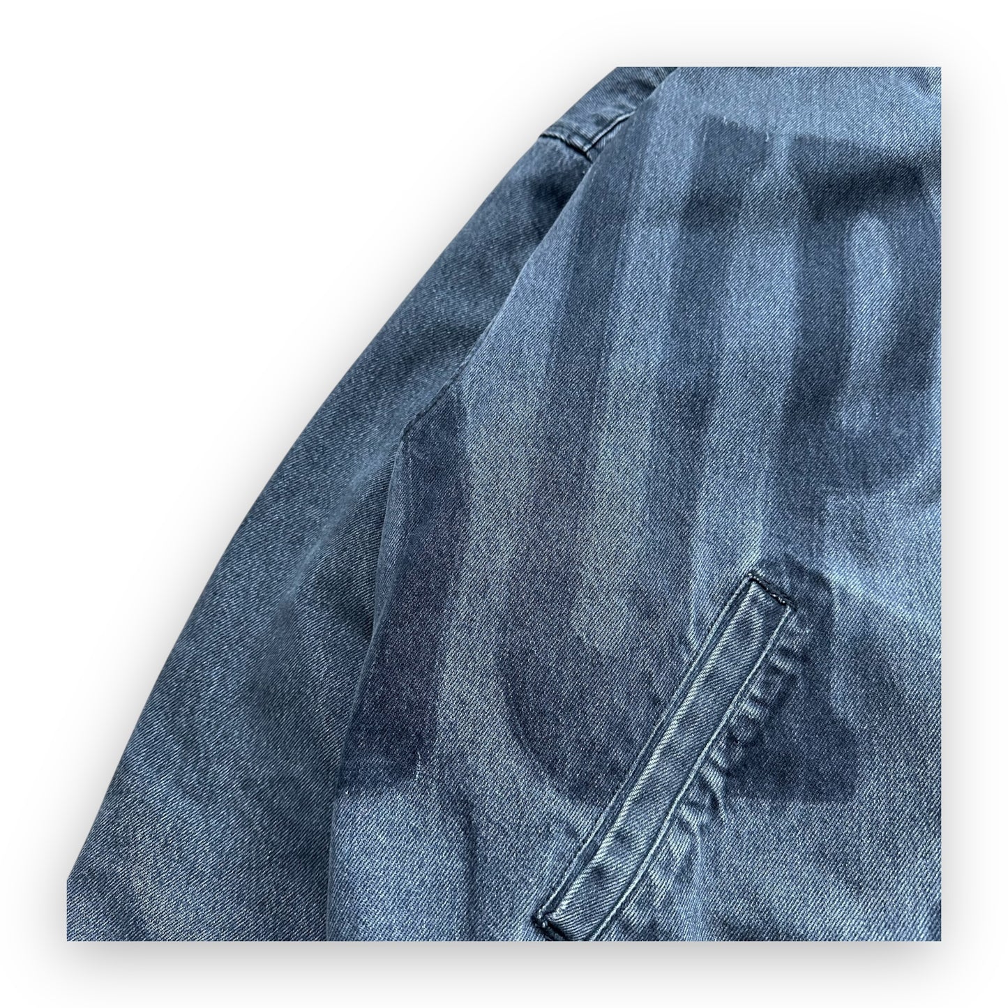 Jacket Supreme Washed Knockout Denim Black SS23 (M)