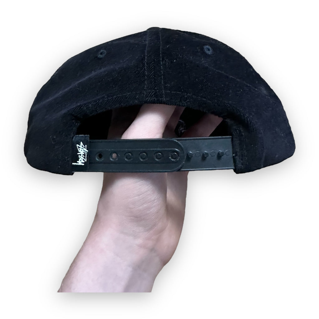 Cap Stussy Corduroy Black Purple