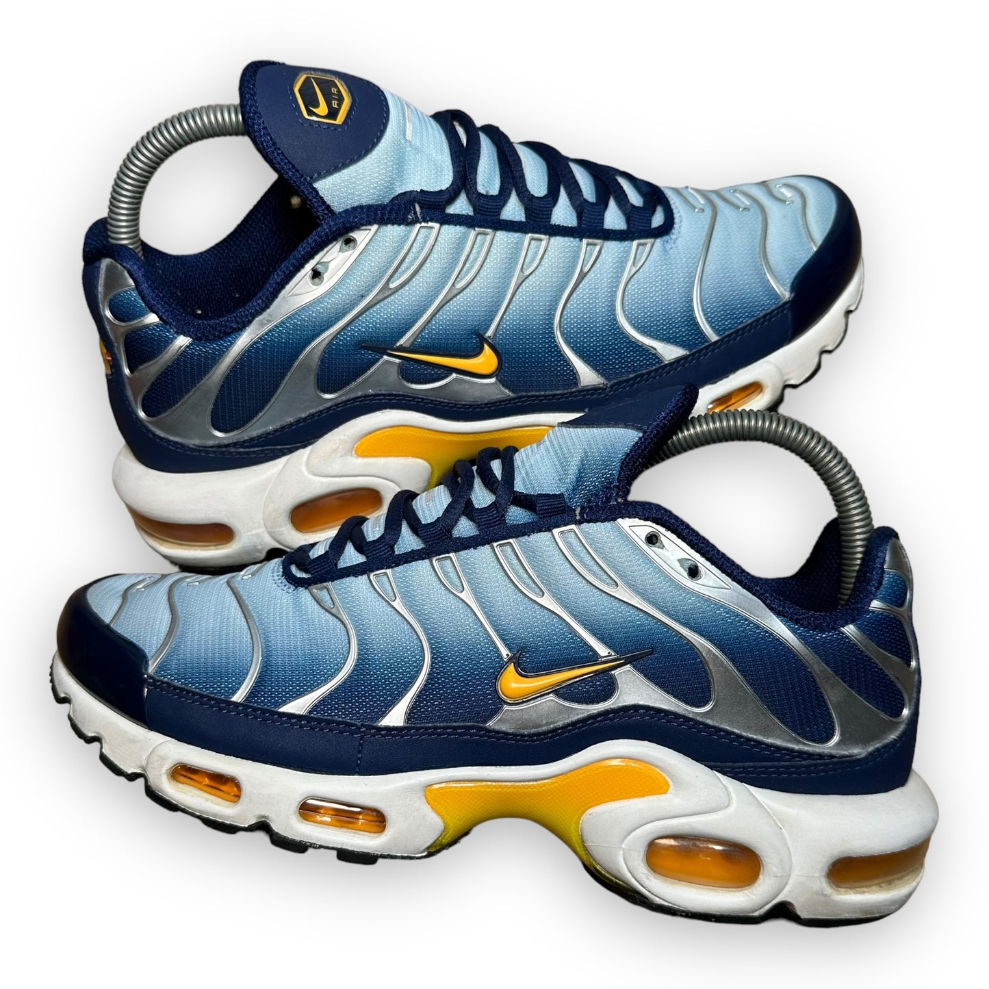 EU42 - US8.5 - UK7.5 • Air Max Plus Blue Laser Orange