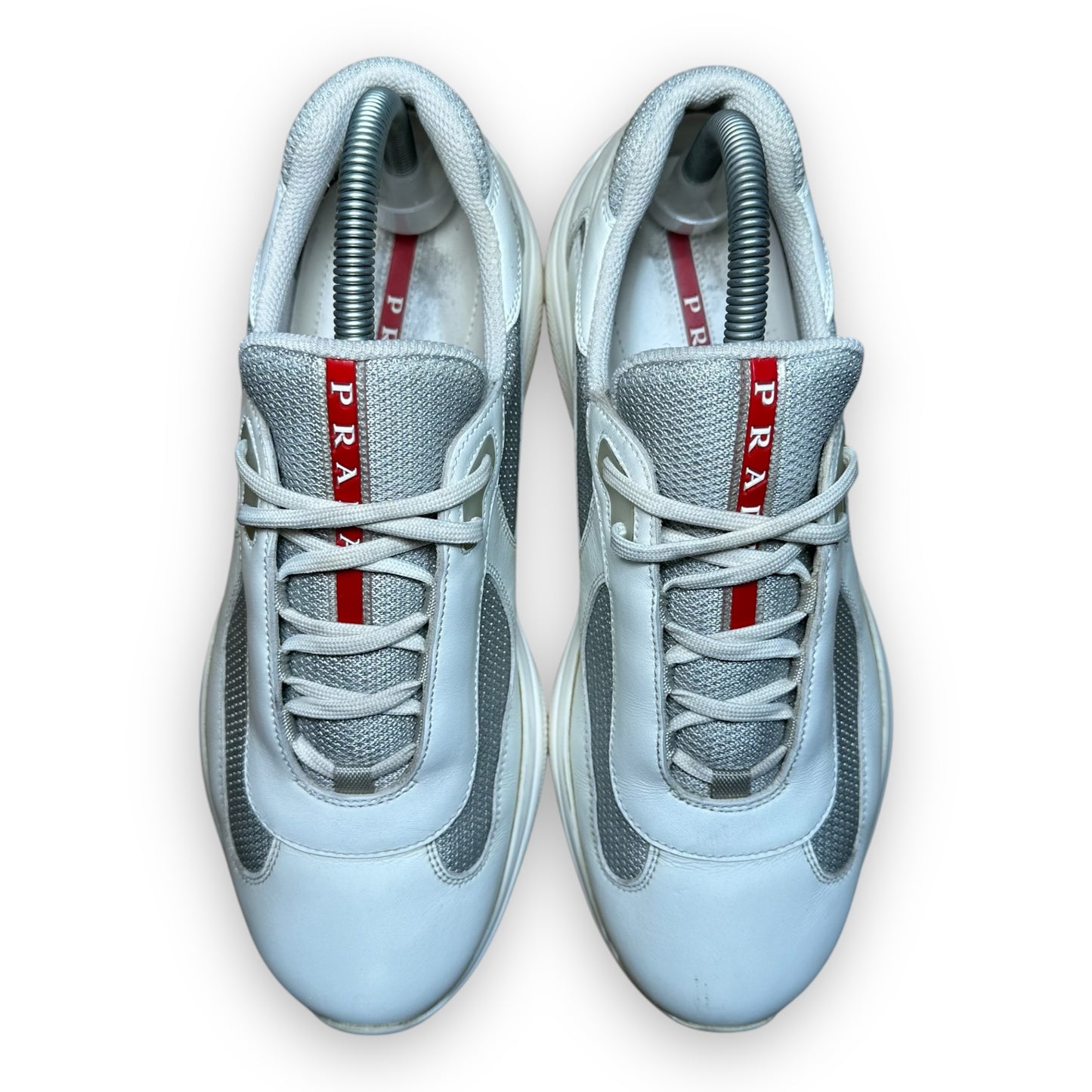 EU40.5 - US7.5 - UK6.5 • Prada America’s Cup White Grey