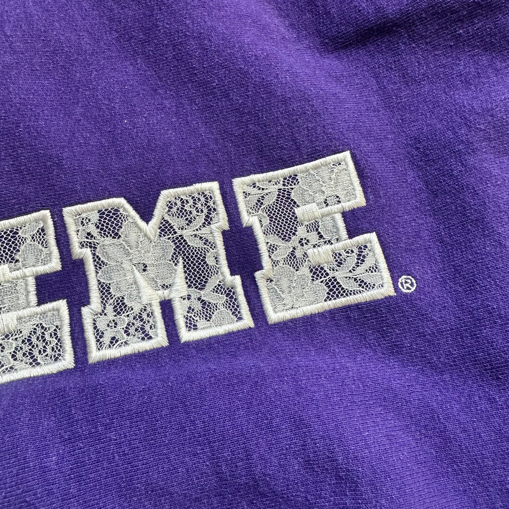 Sweatshirt Hoodie Supreme Lace Purple SS22