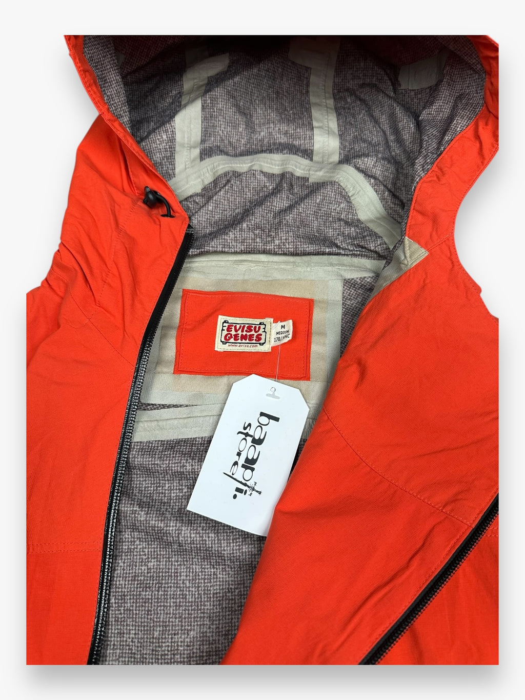 Evisu Genes Asymetric Jacket Orange
