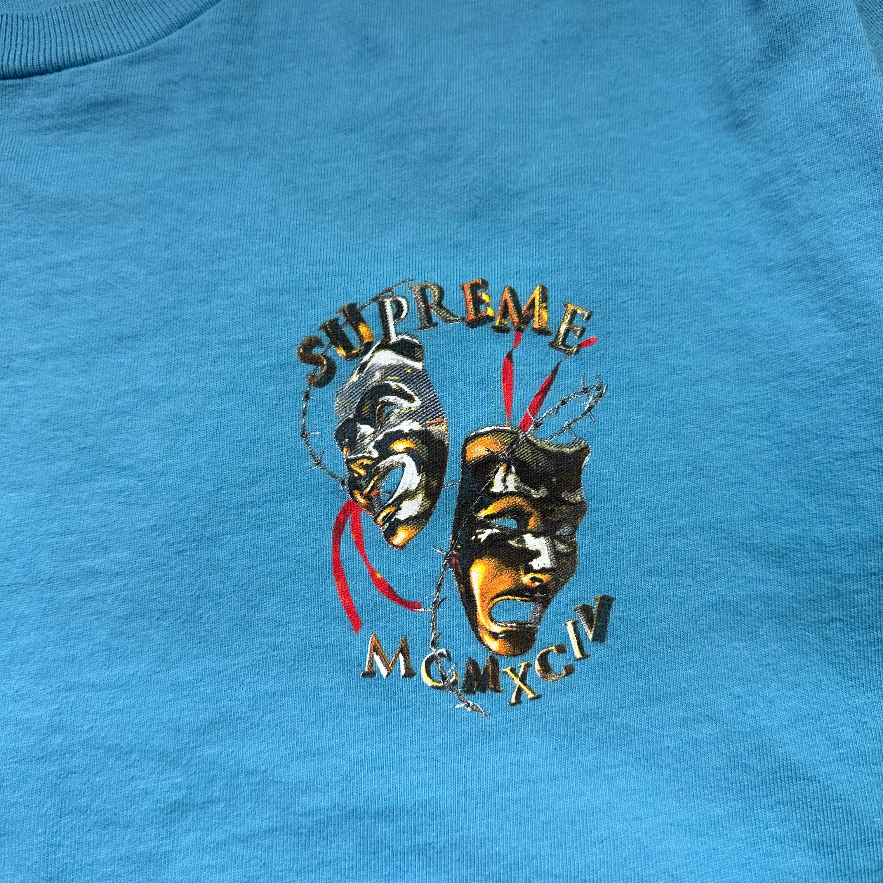 Tee Supreme Laugh Now Blue SS20