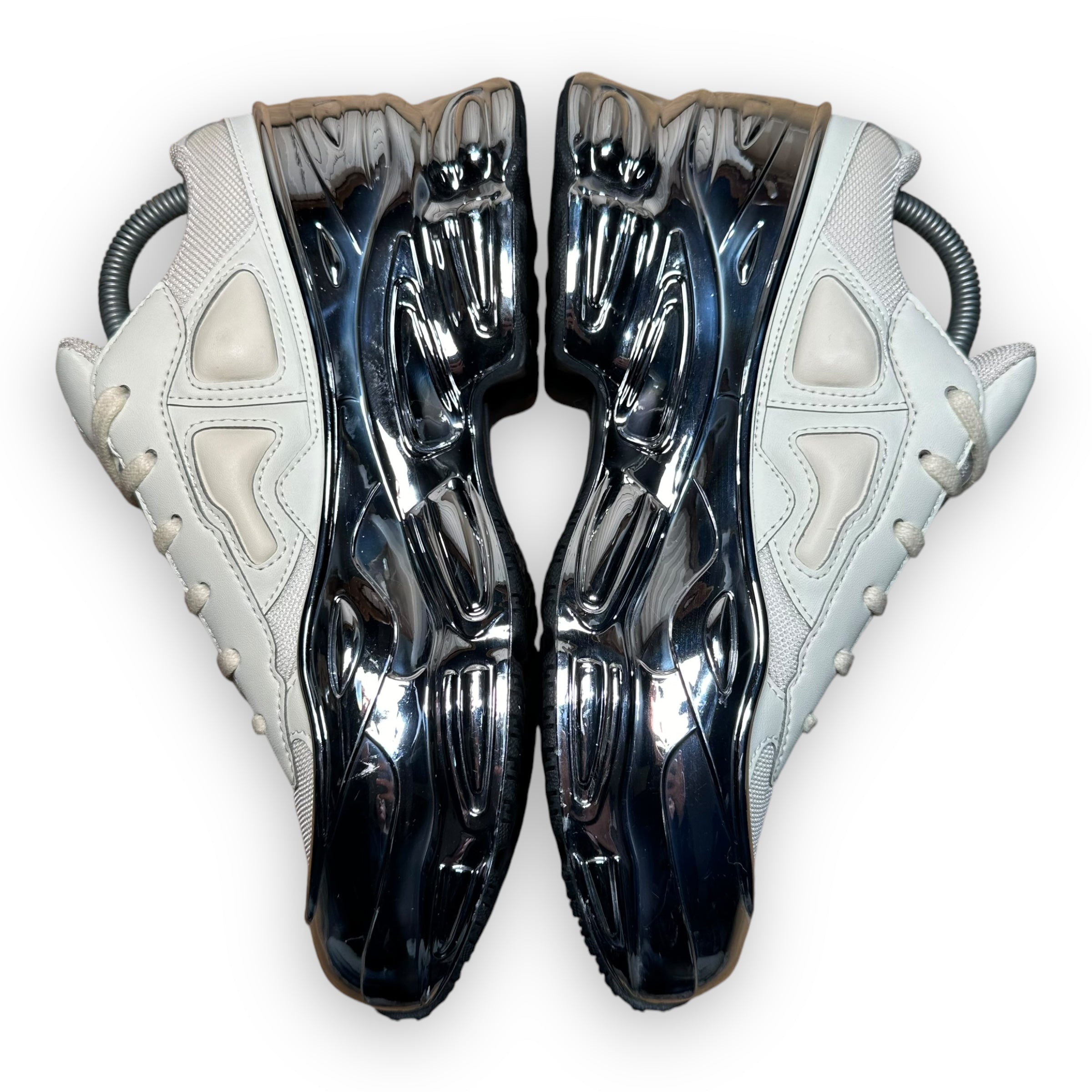 adidas Ozweego Raf Simons Cream White Metallic Silver