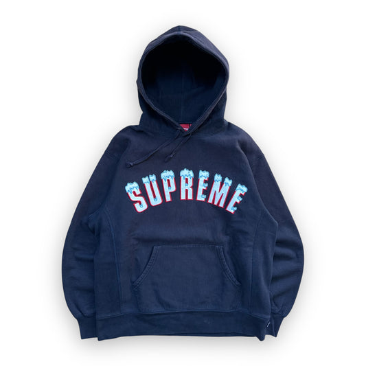 Sweatshirt Hoodie Supreme Icy Arc Navy SS20 (M)