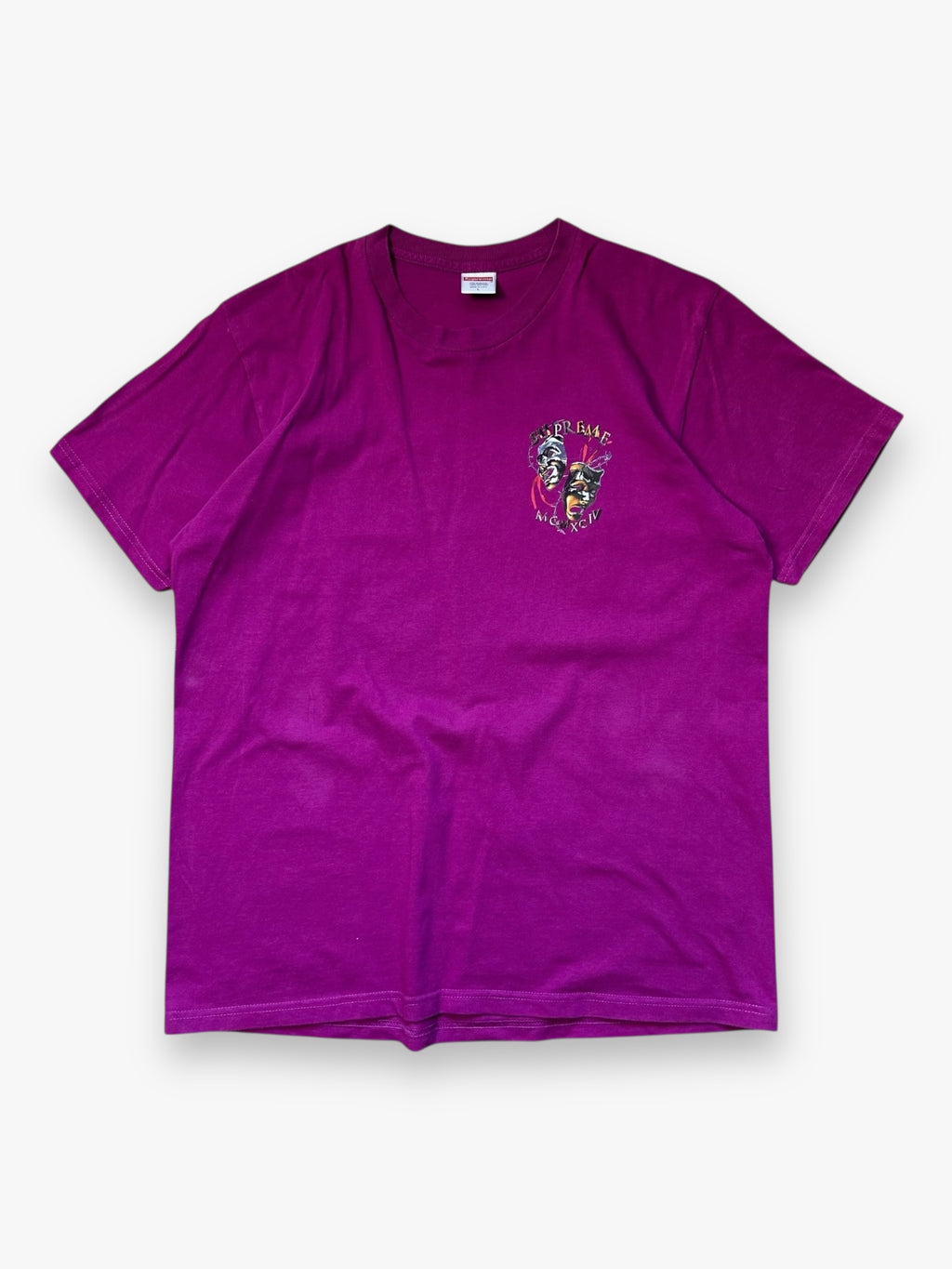 Tee Supreme Laugh Now Magenta SS20