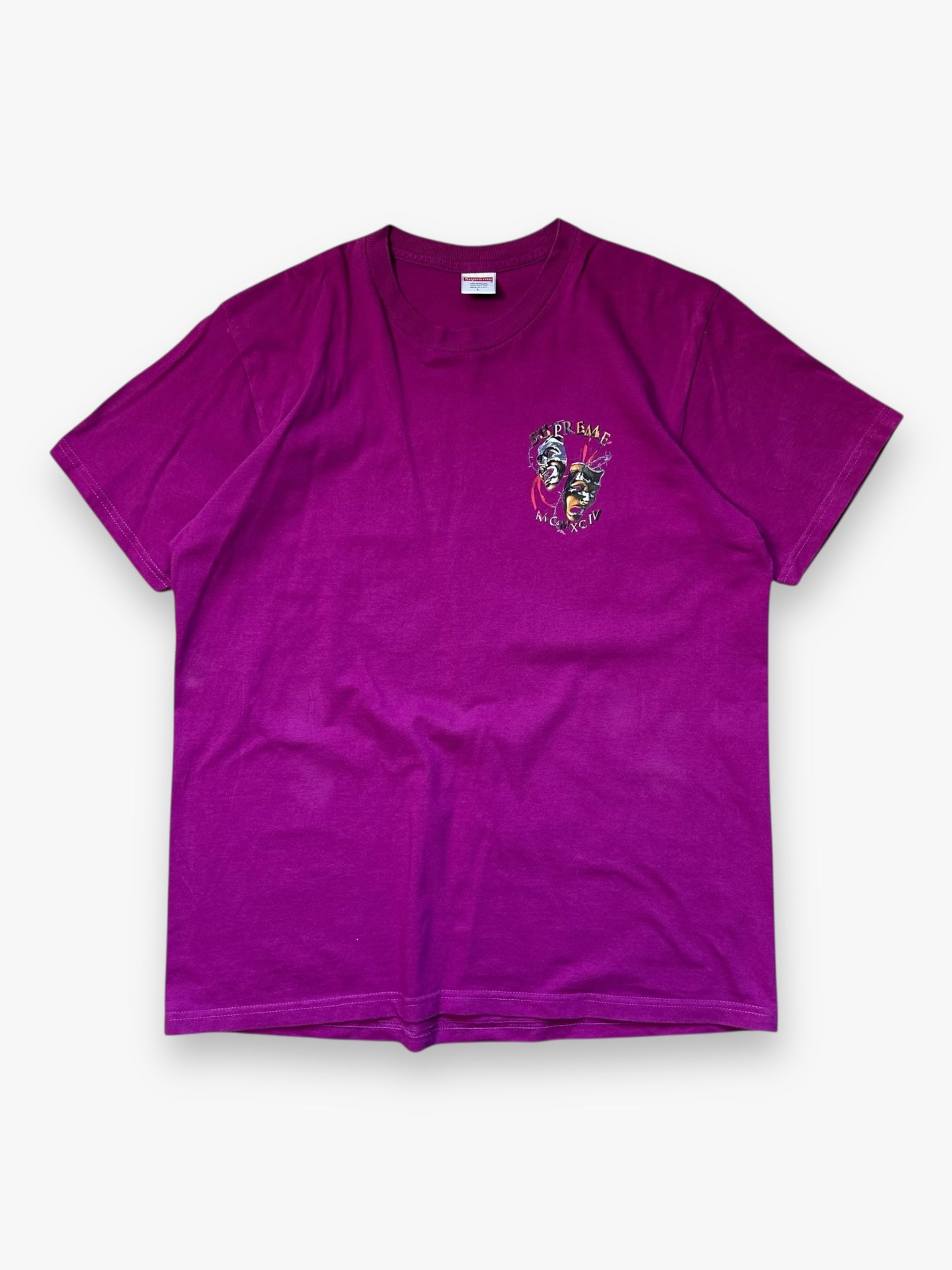 Tee Supreme Laugh Now Magenta SS20