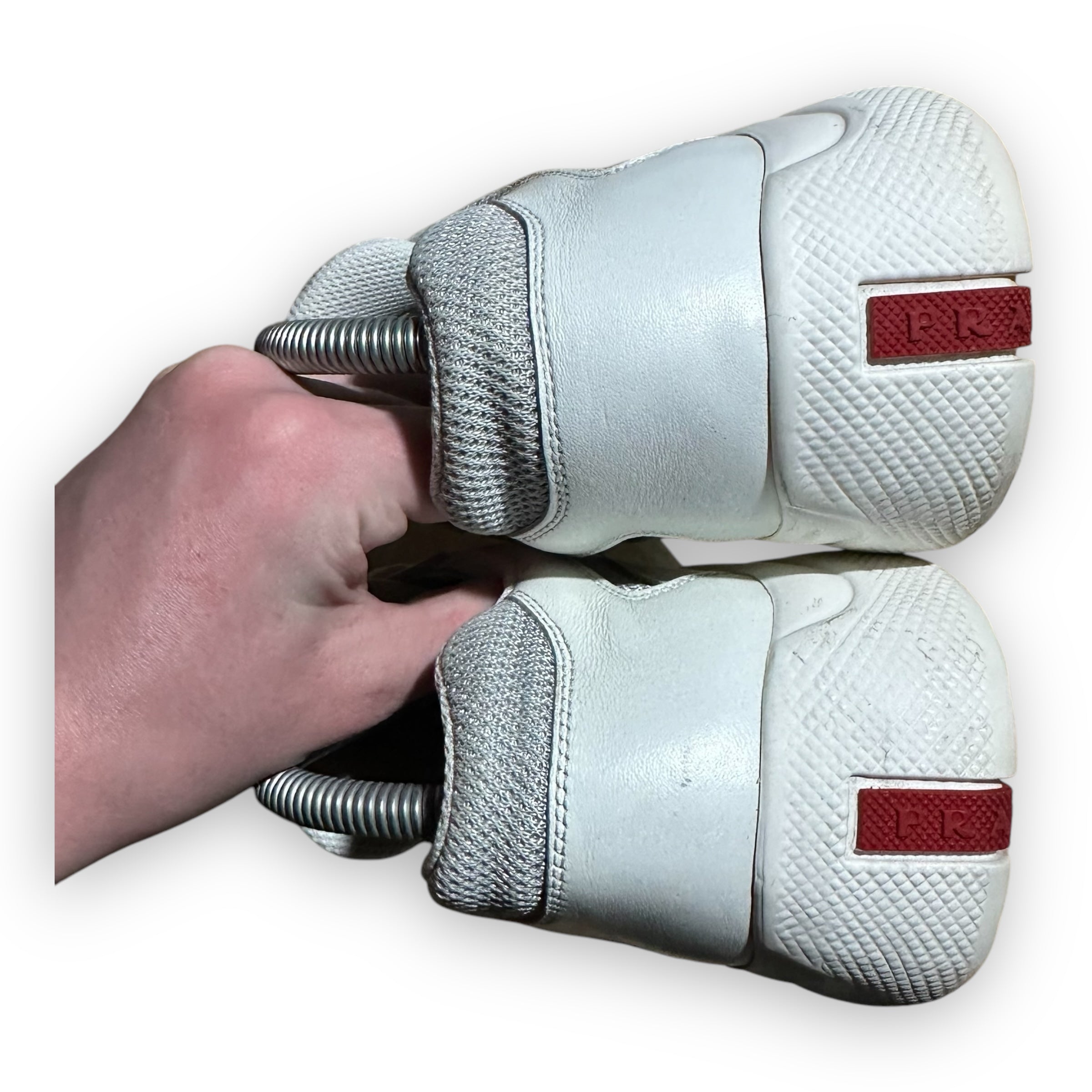 Prada America’s Cup White Grey