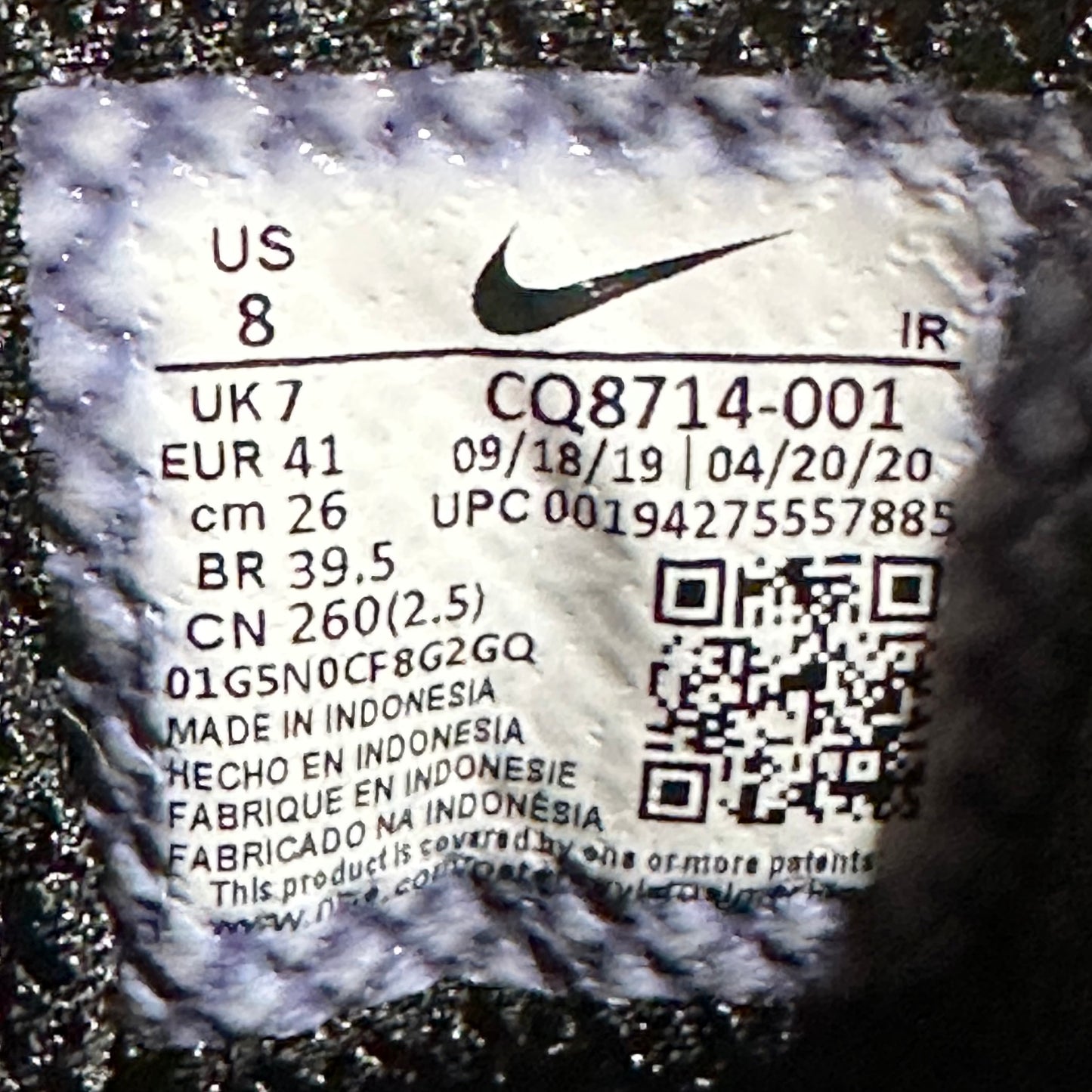 EU41 - US8 - UK7 • Air Max Tailwind 5 Skepta Blue