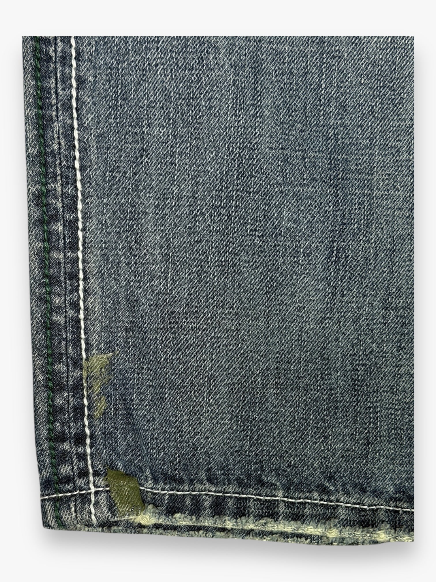 Marithe + Francois Girbaud Embroidered SAMPLE Jeans Faded Grey