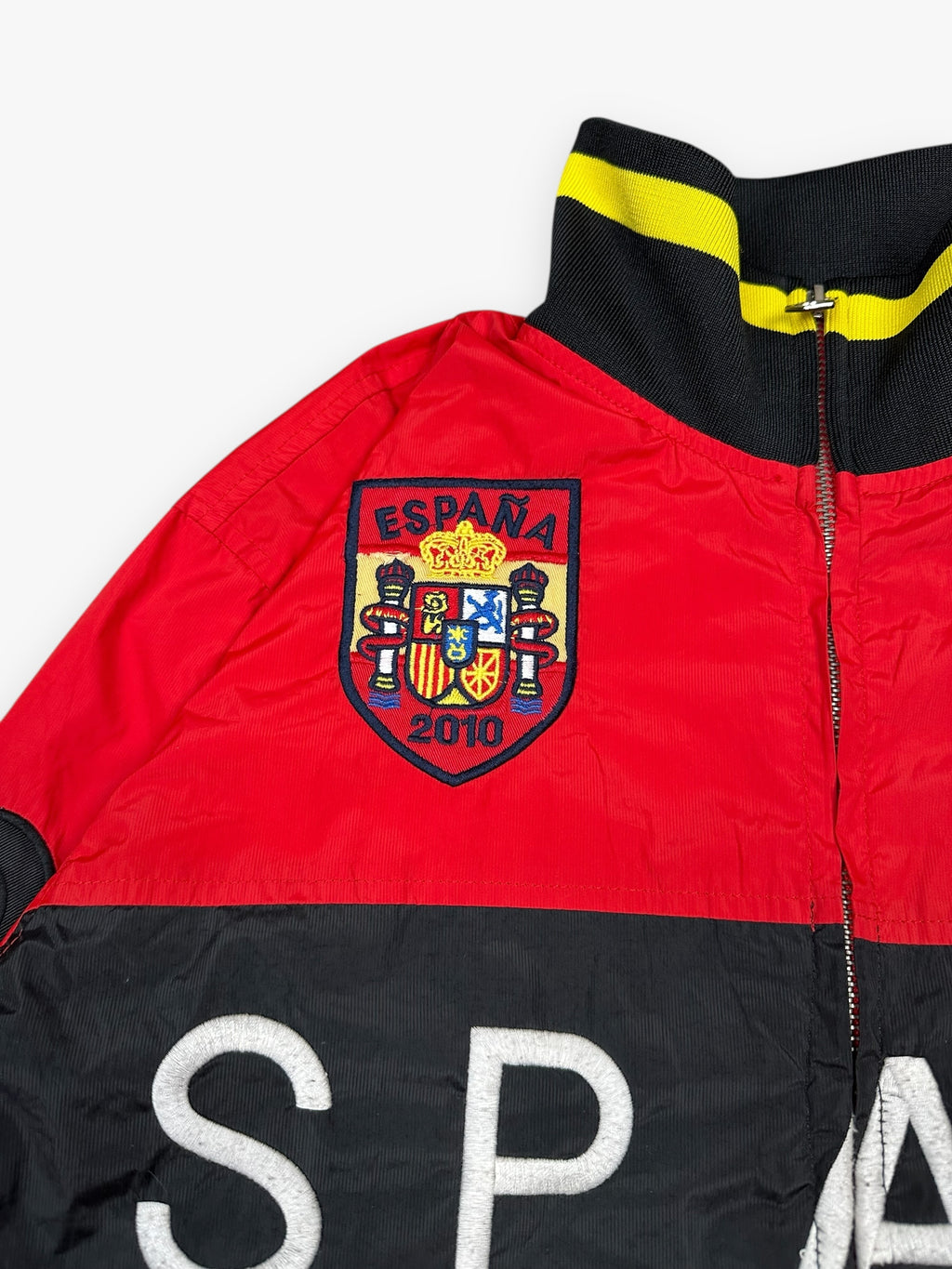 Jacket Ralph Lauren Nylon Flag Spain Red vintage