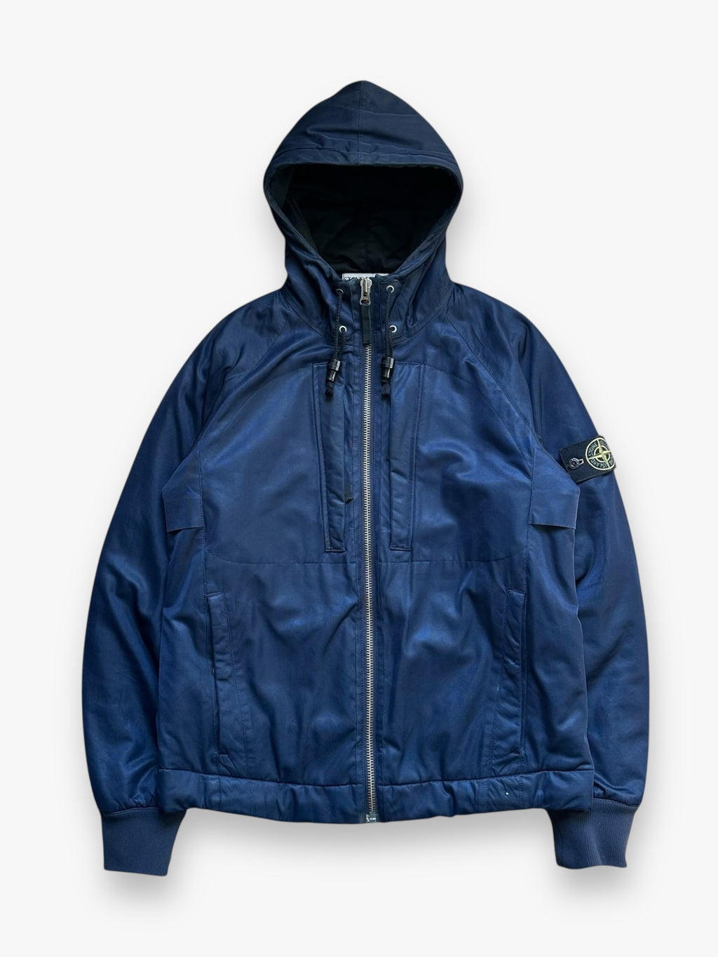 Jacket Stone Island Thick Nylon Membrane Navy AW09