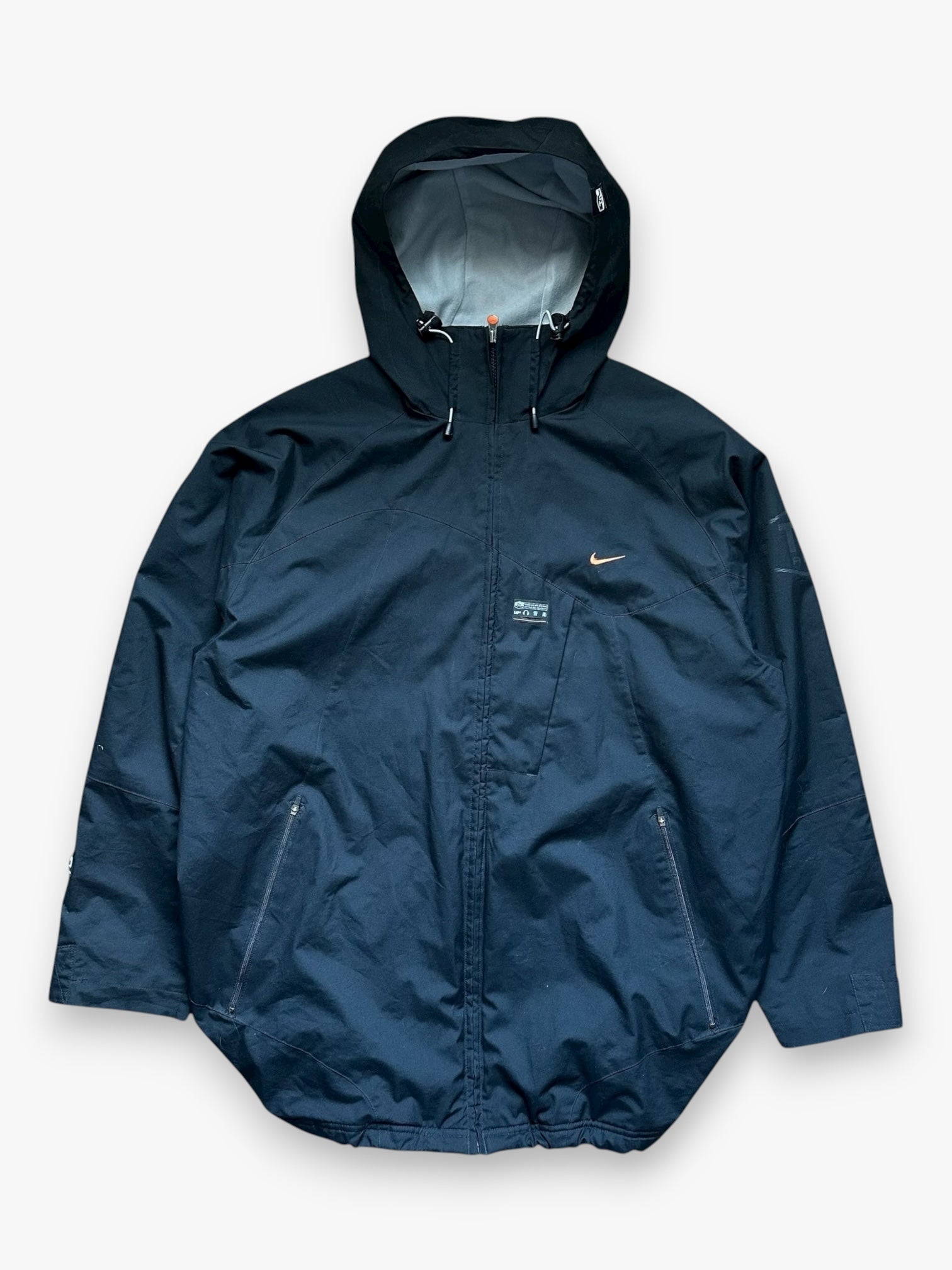 Jacket Nike TN Parka + Puffer Black Orange vintage 00s