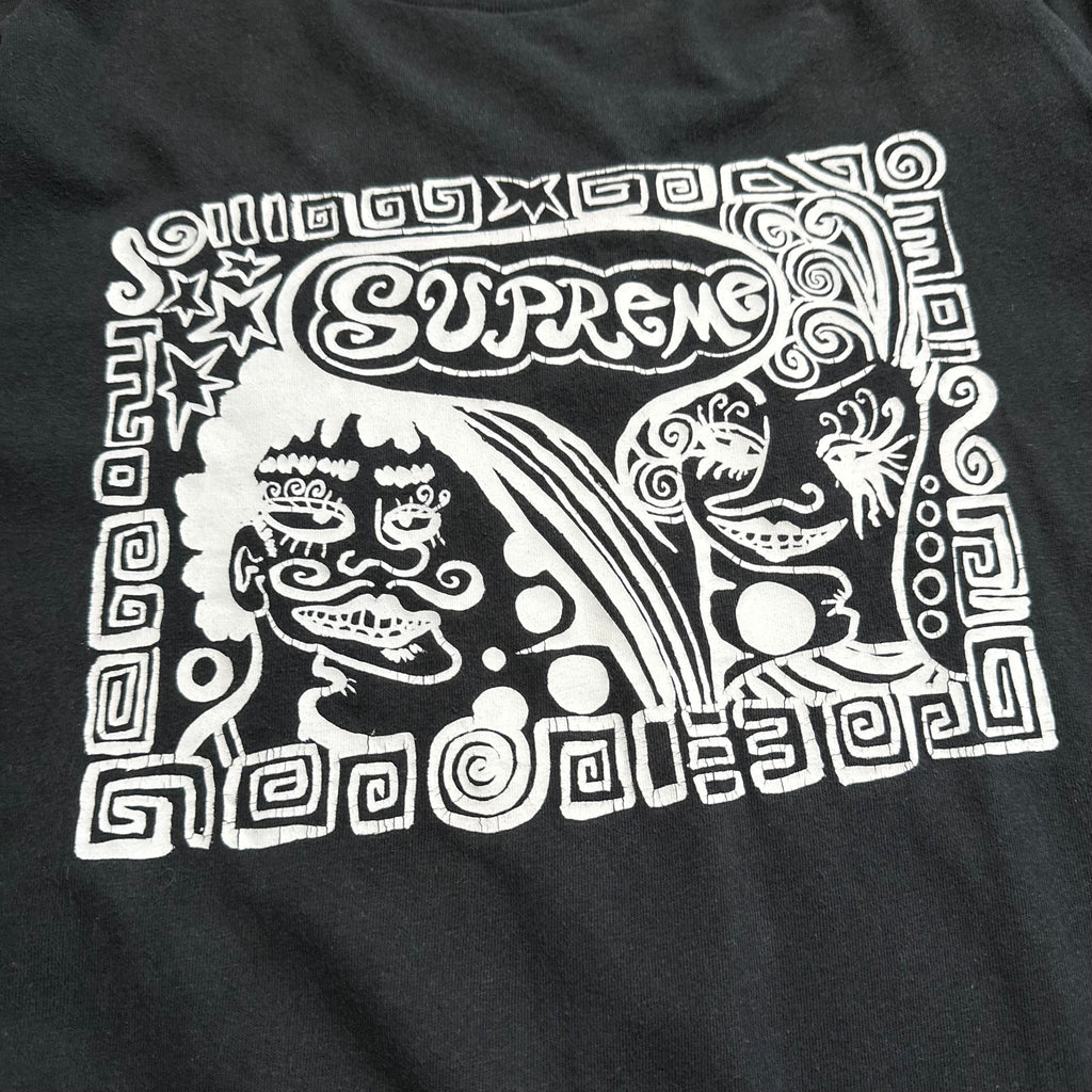 Tee Supreme Faces Black FW18