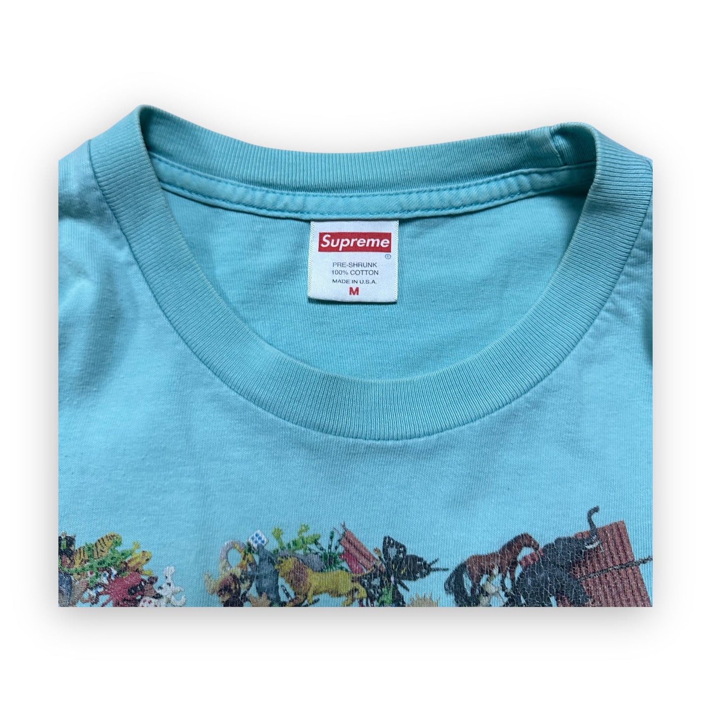 Tee Supreme Toy Pill Light Teal SS21 (M)