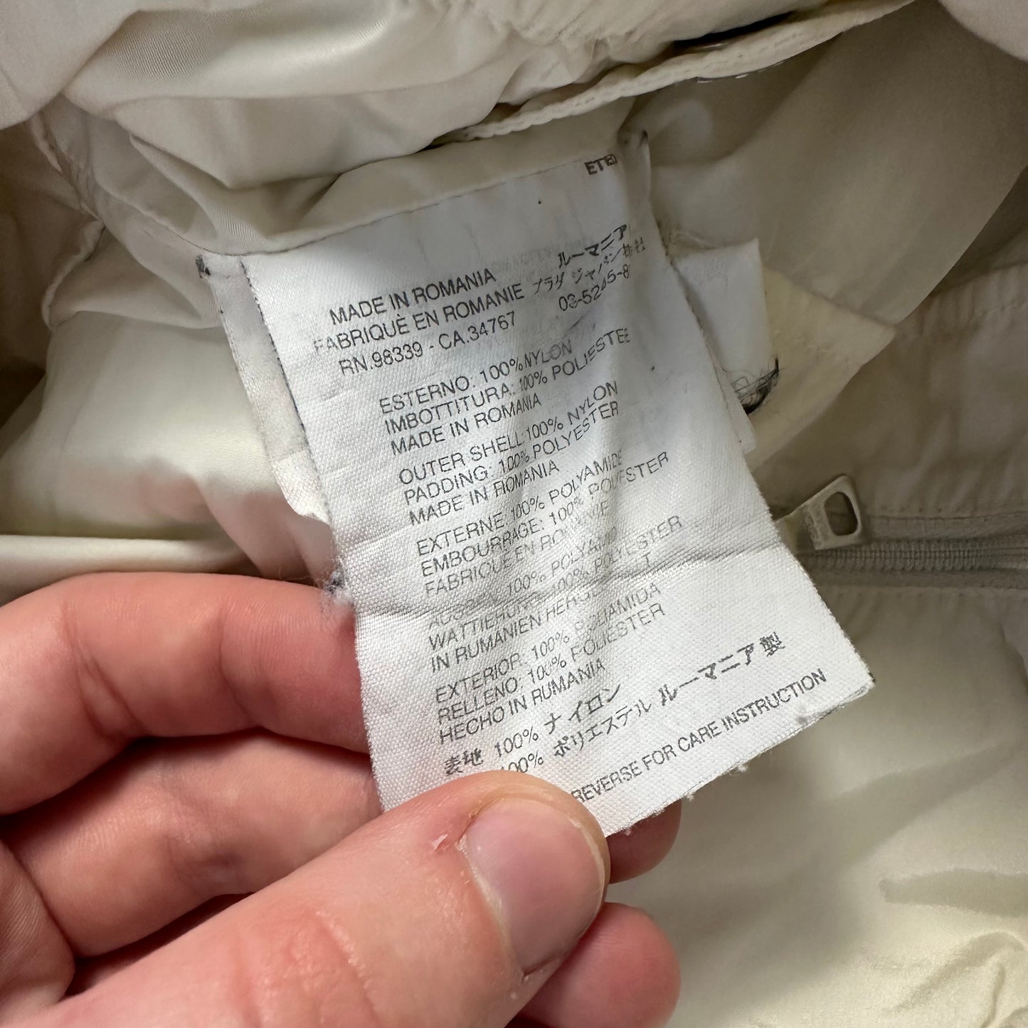 Jacket Prada Sport Down White (S)