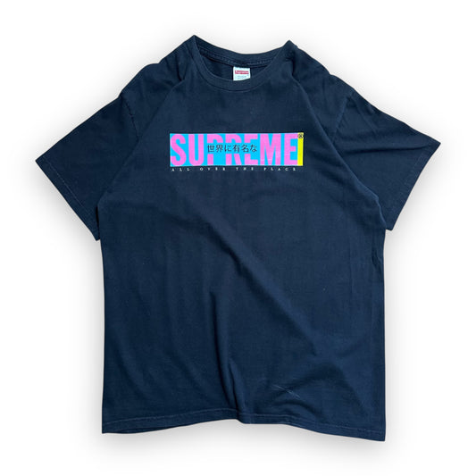 Tee Supreme All Over Black SS22 (L)