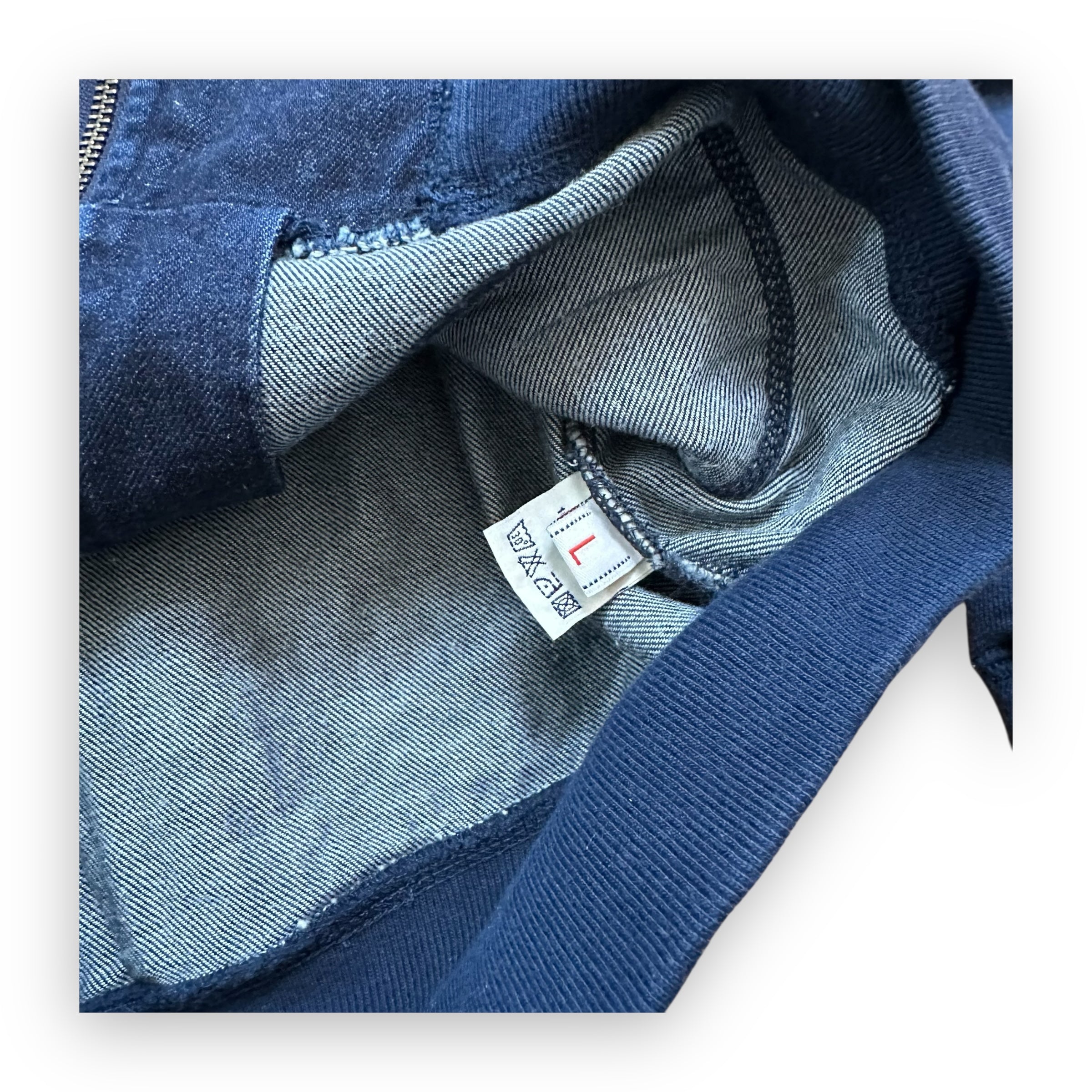 Jacket Evisu Genes Hooded Denim