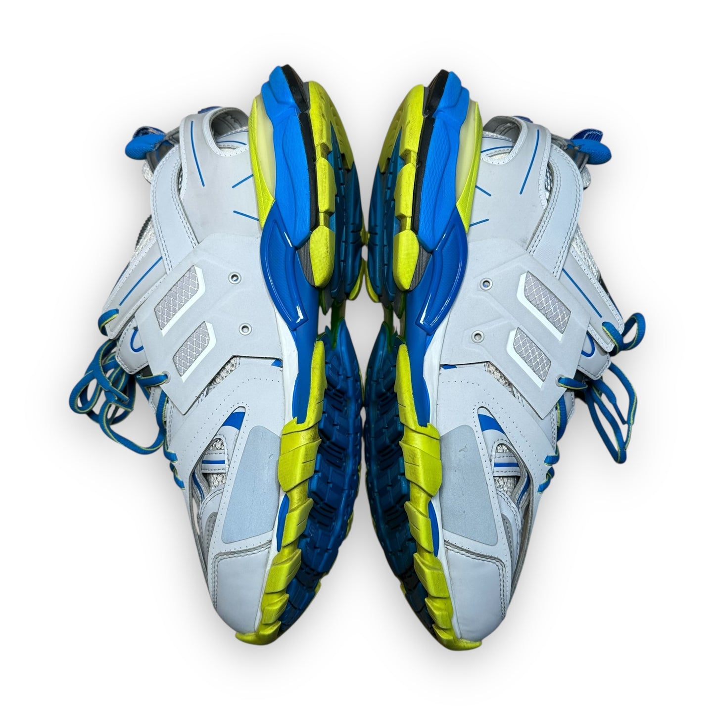 EU44 - US10 - UK9 • Balenciaga Track Grey Blue Yellow