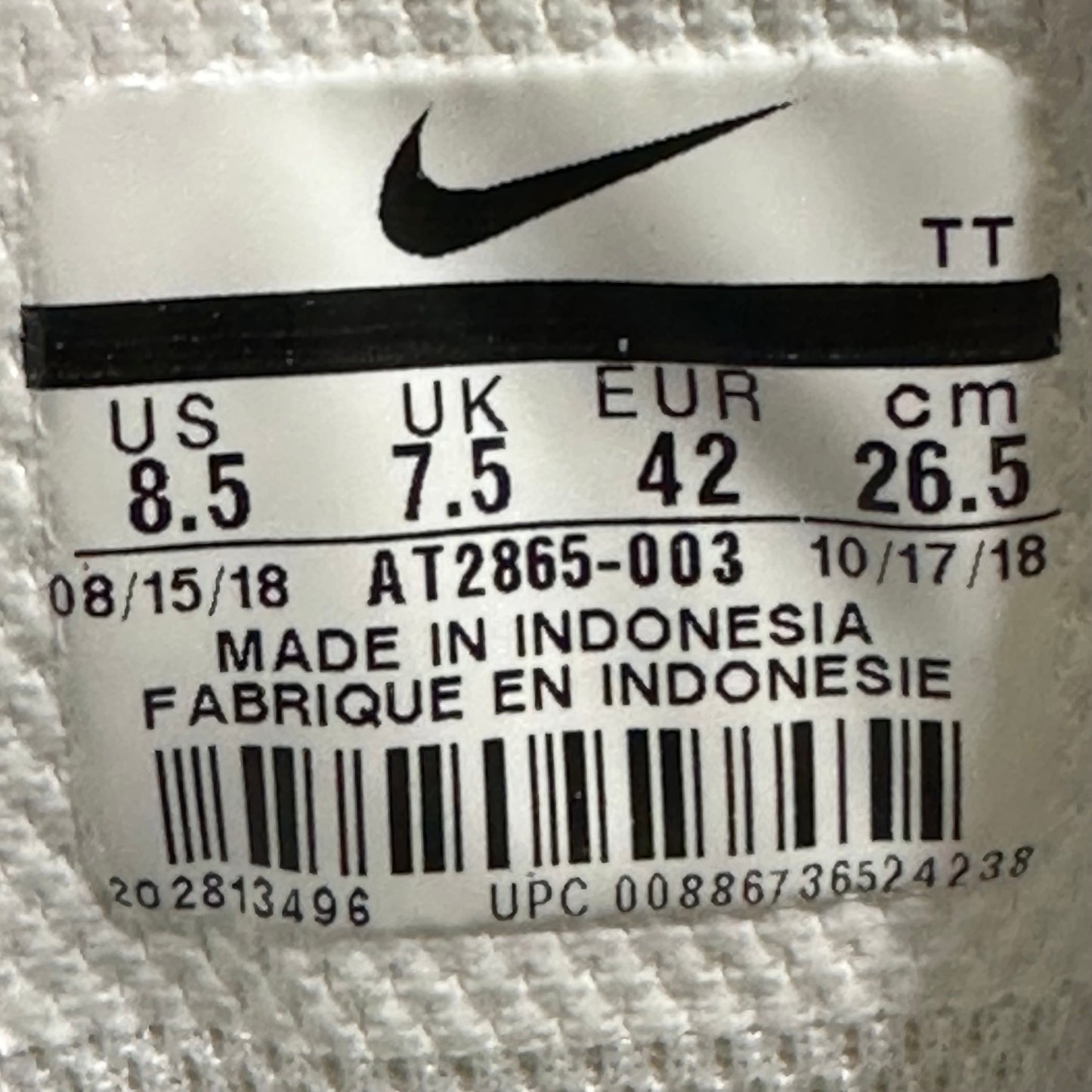 EU42 - US8.5 - UK7.5 • Air Max 95 OG Anthracite