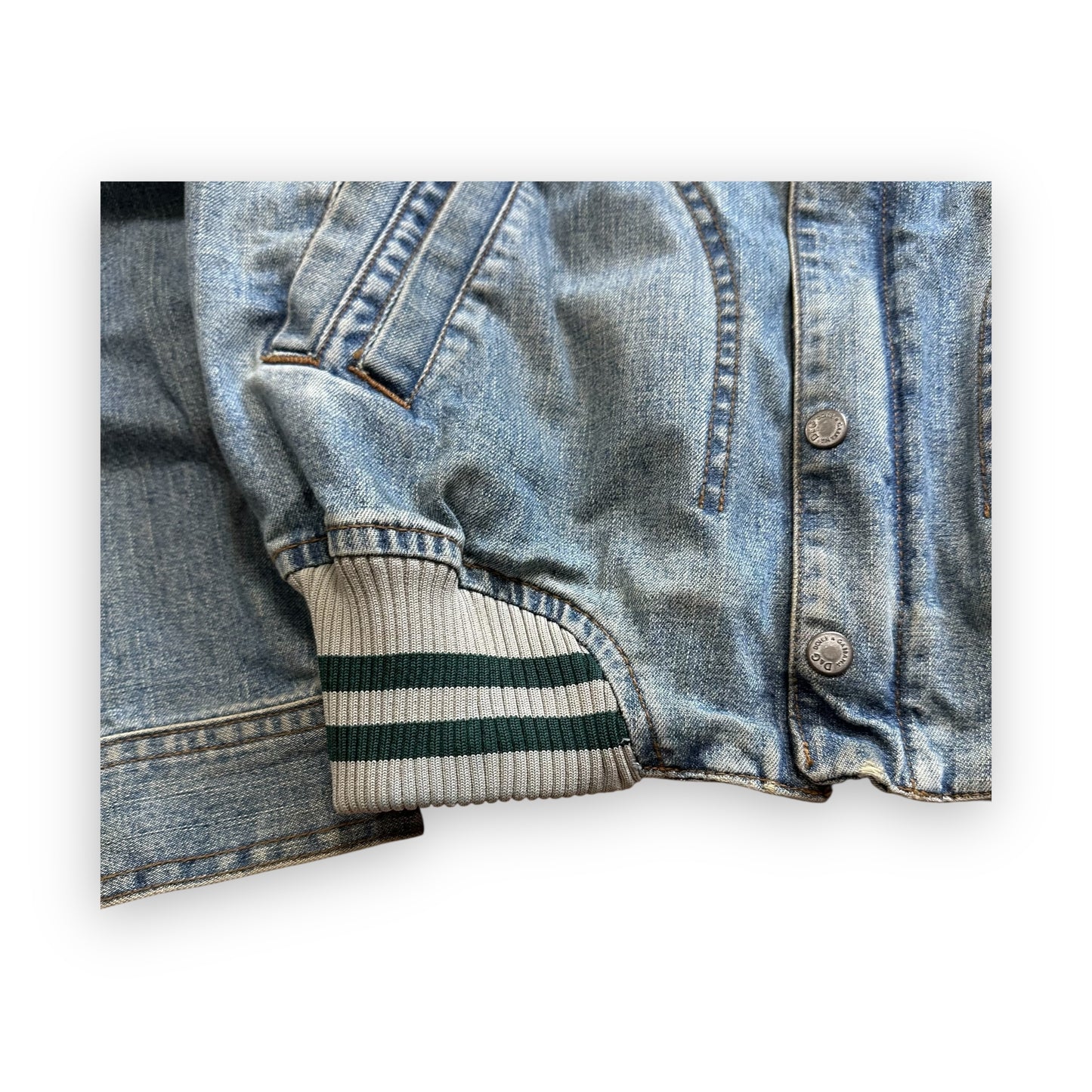 Jacket Dolce & Gabbana Denim Stonewash Logo SS05 (M)