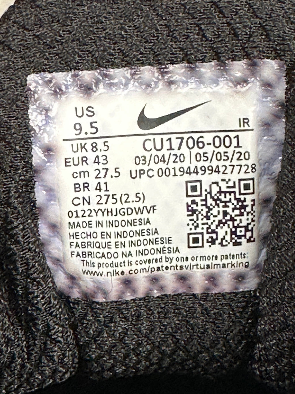 Air Max Tailwind 5 Skepta Bloody Chrome