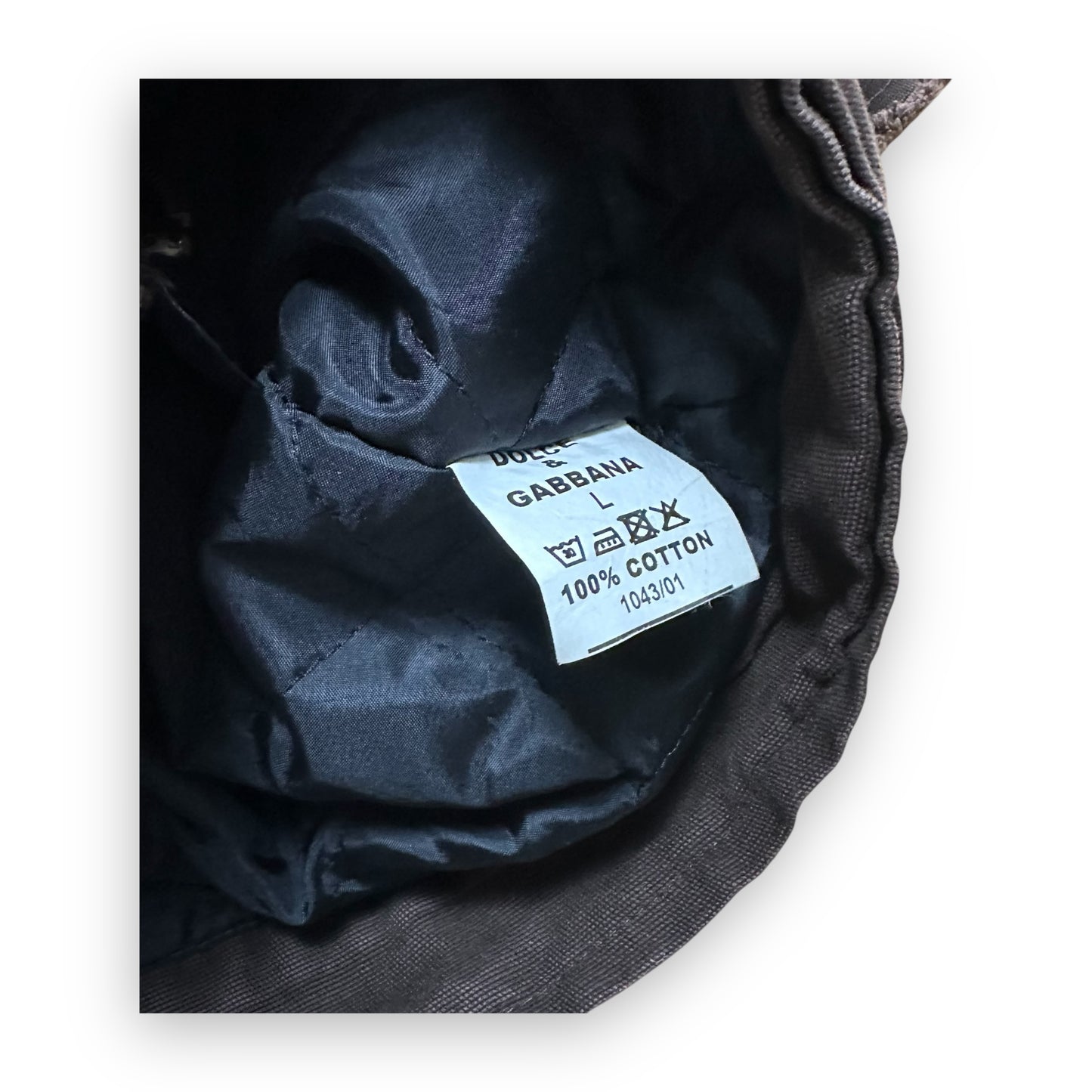 Jacket Dolce & Gabbana Destructured Script Brown vintage (L)