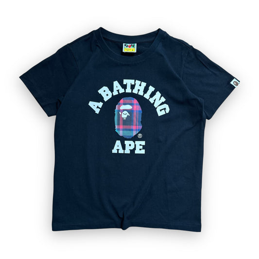 Tee BAPE Check College Black/Green FW20 (S)