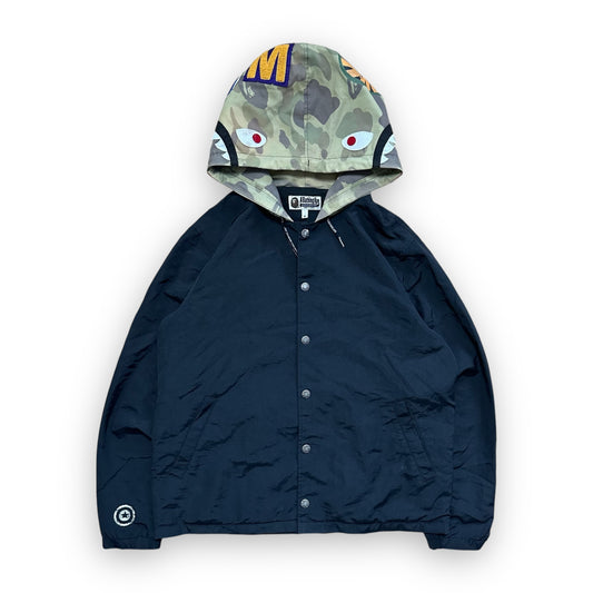 Jacket BAPE Coach Shark Camo Sand Black (S)