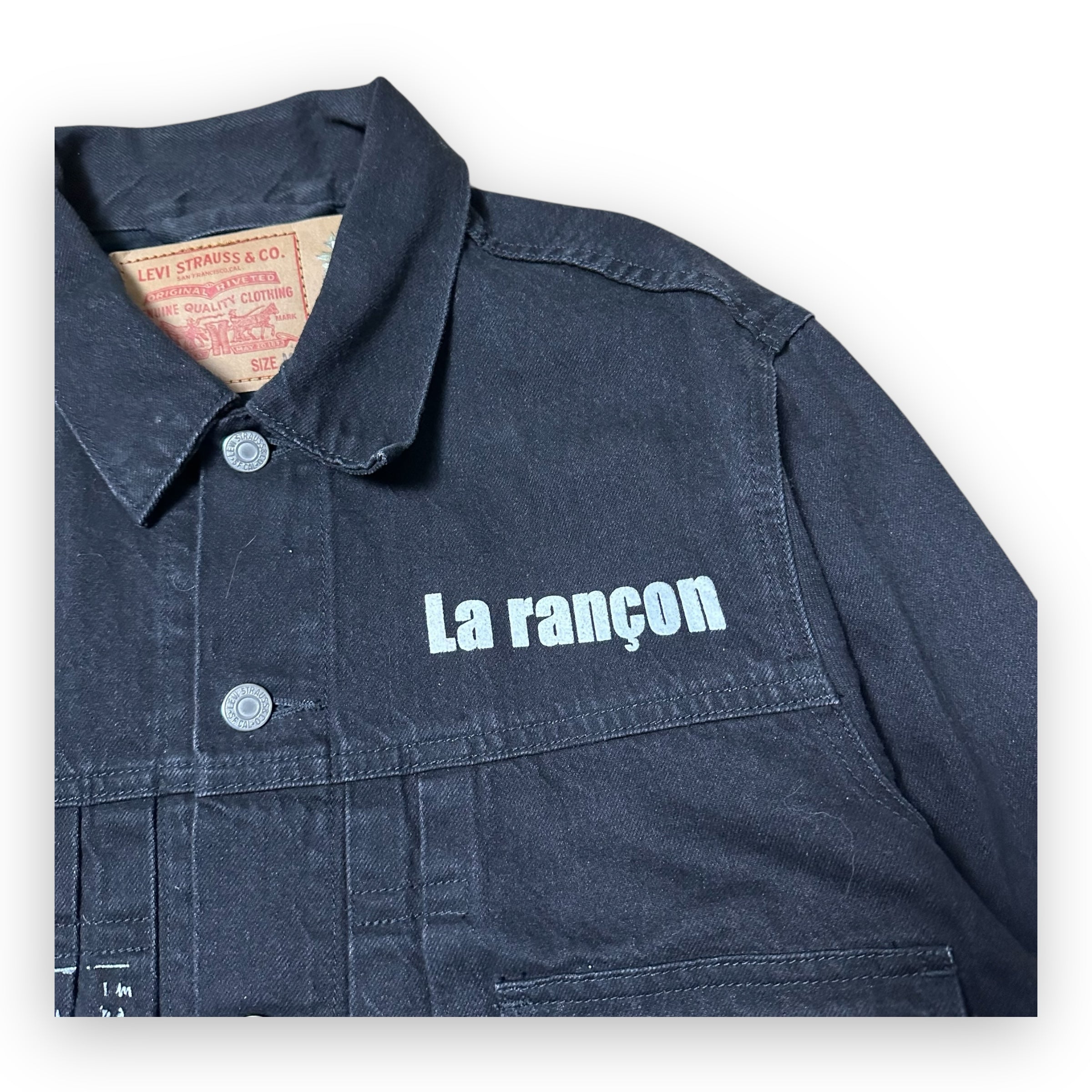 Jacket Levis x Denim Tears La Rançon Black