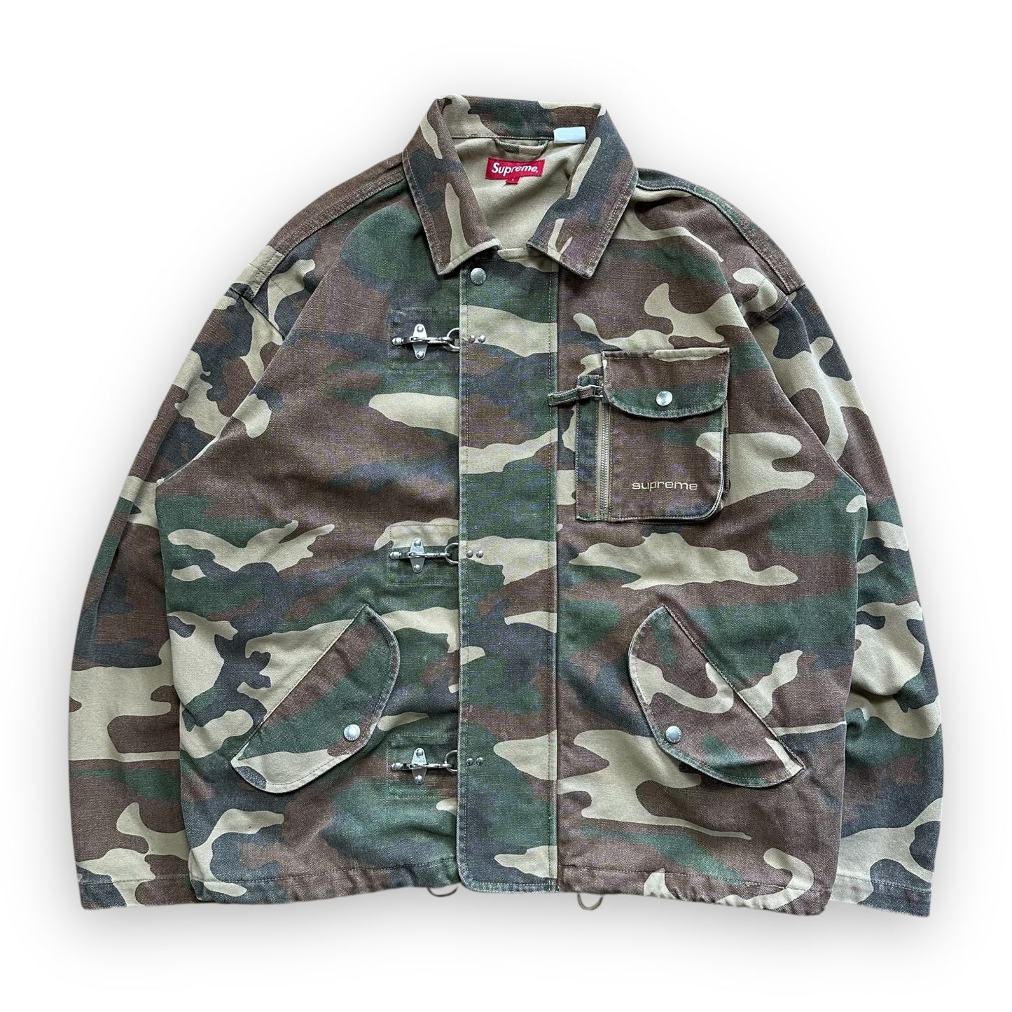 Jacket Supreme Canvas Clip Tan Camo SS23 (L)