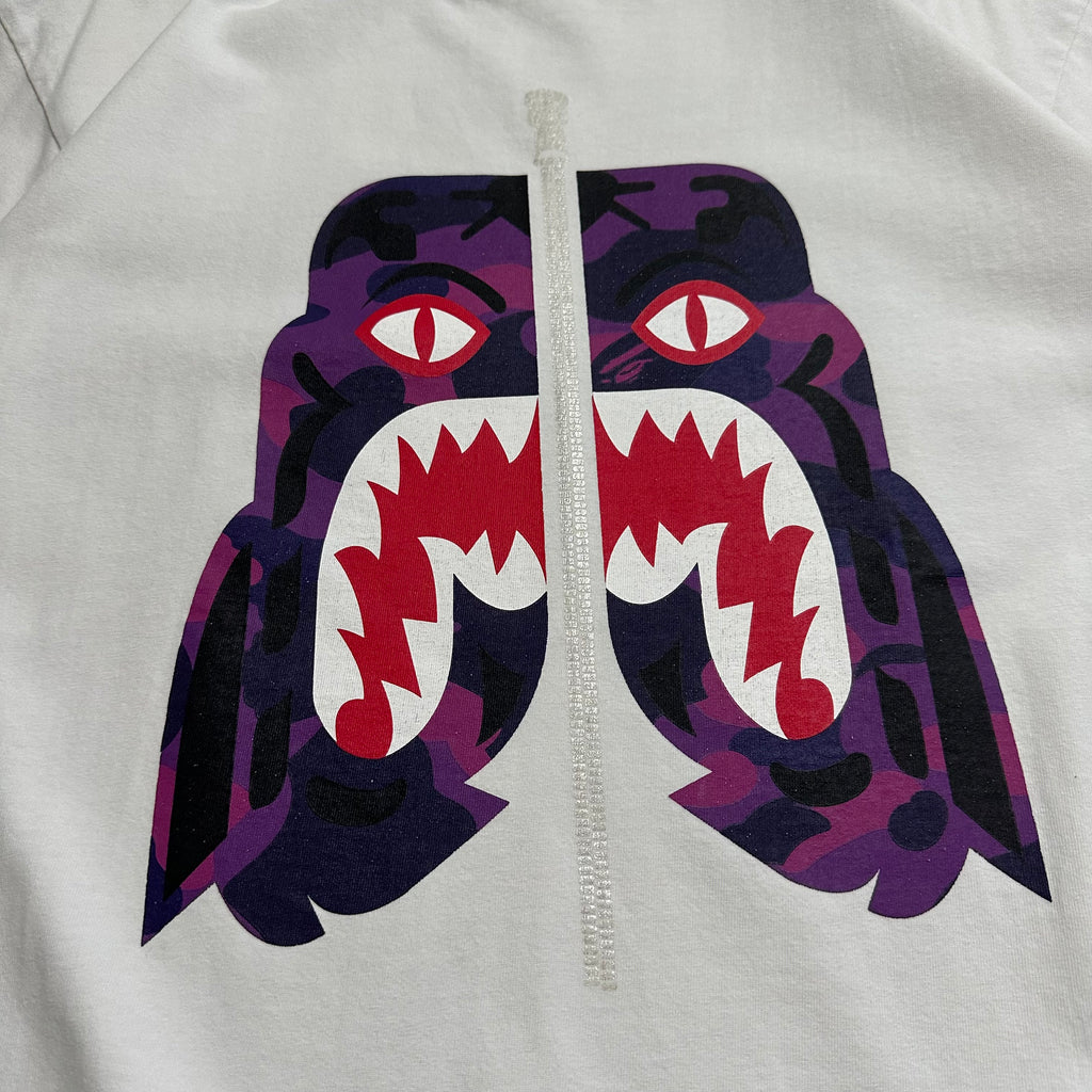 Tee BAPE Color Camo Tiger White/Purple SS19