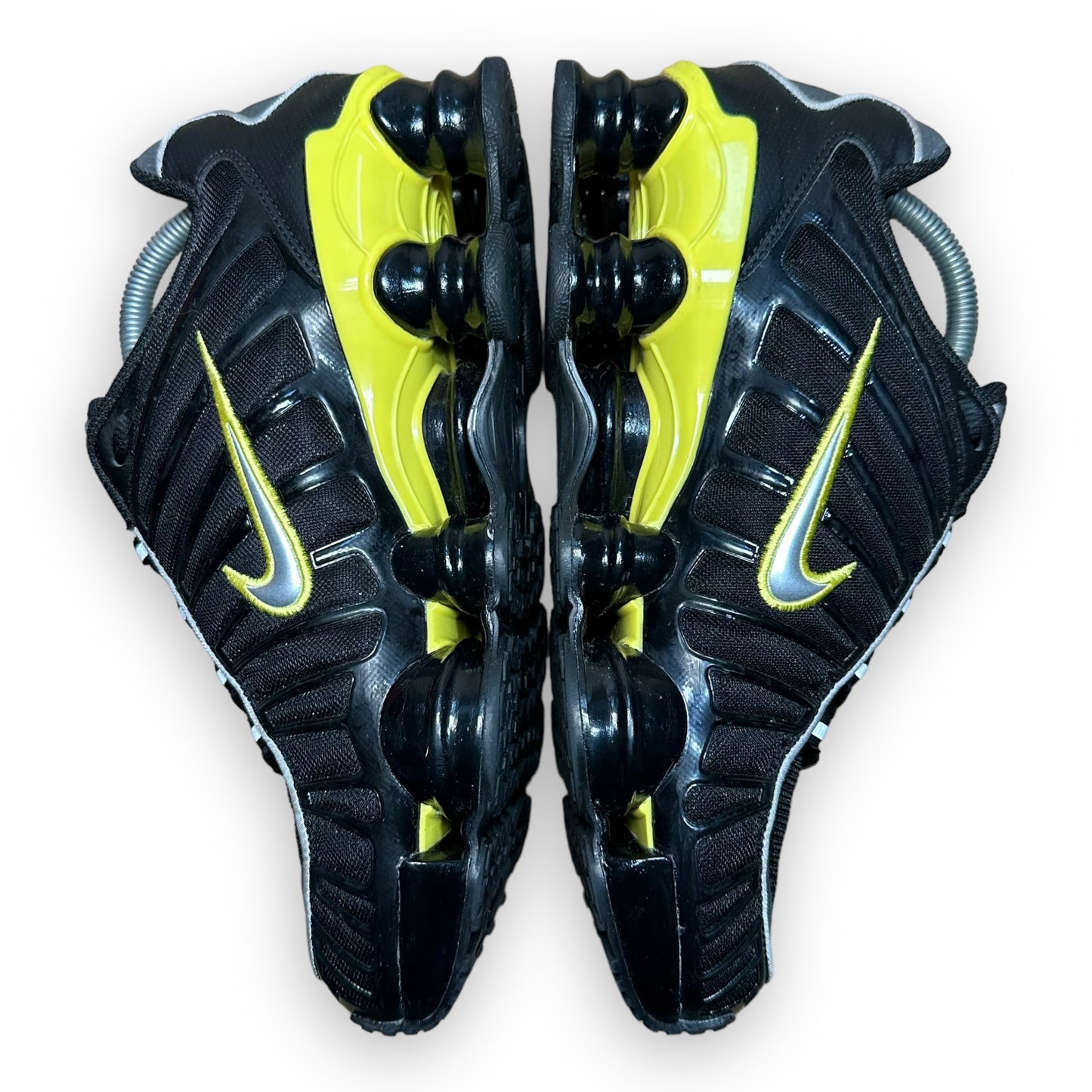 EU42 - US8.5 - UK7.5 • Shox TL Black Dynamic Yellow