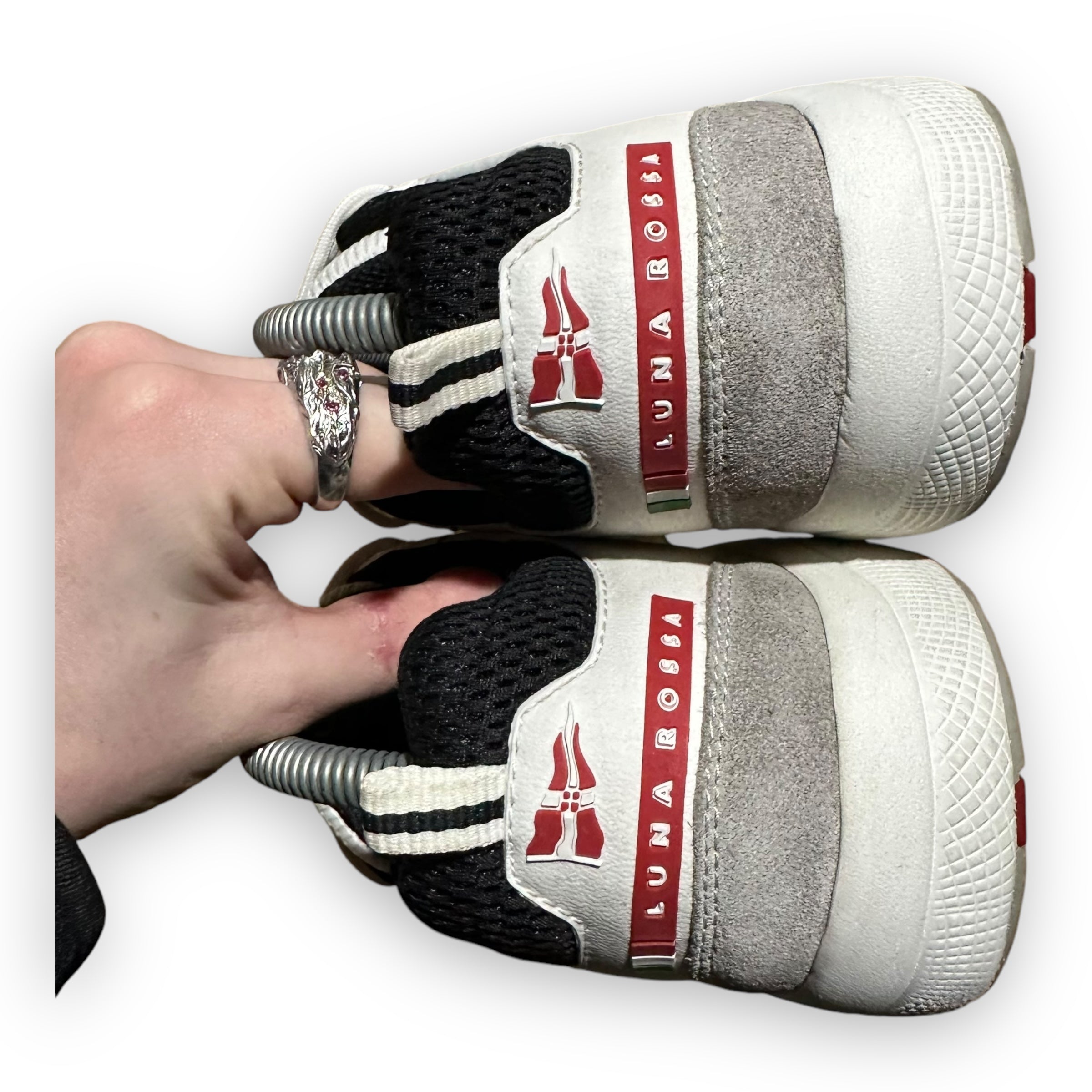 Prada Luna Rossa White Black