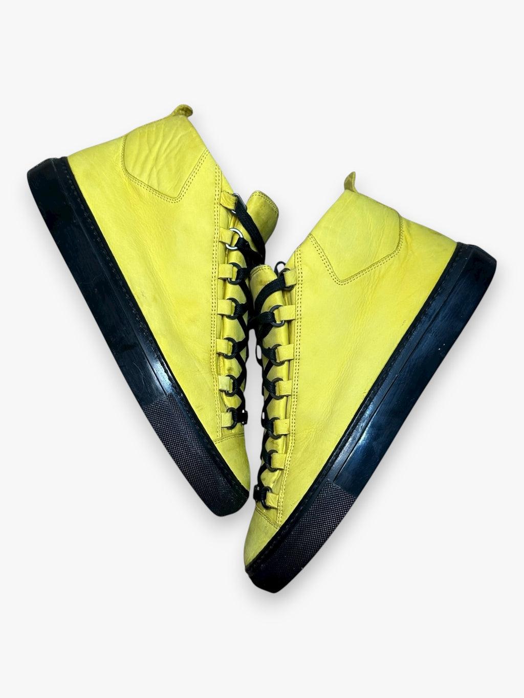 Balenciaga Arena High Black Yellow