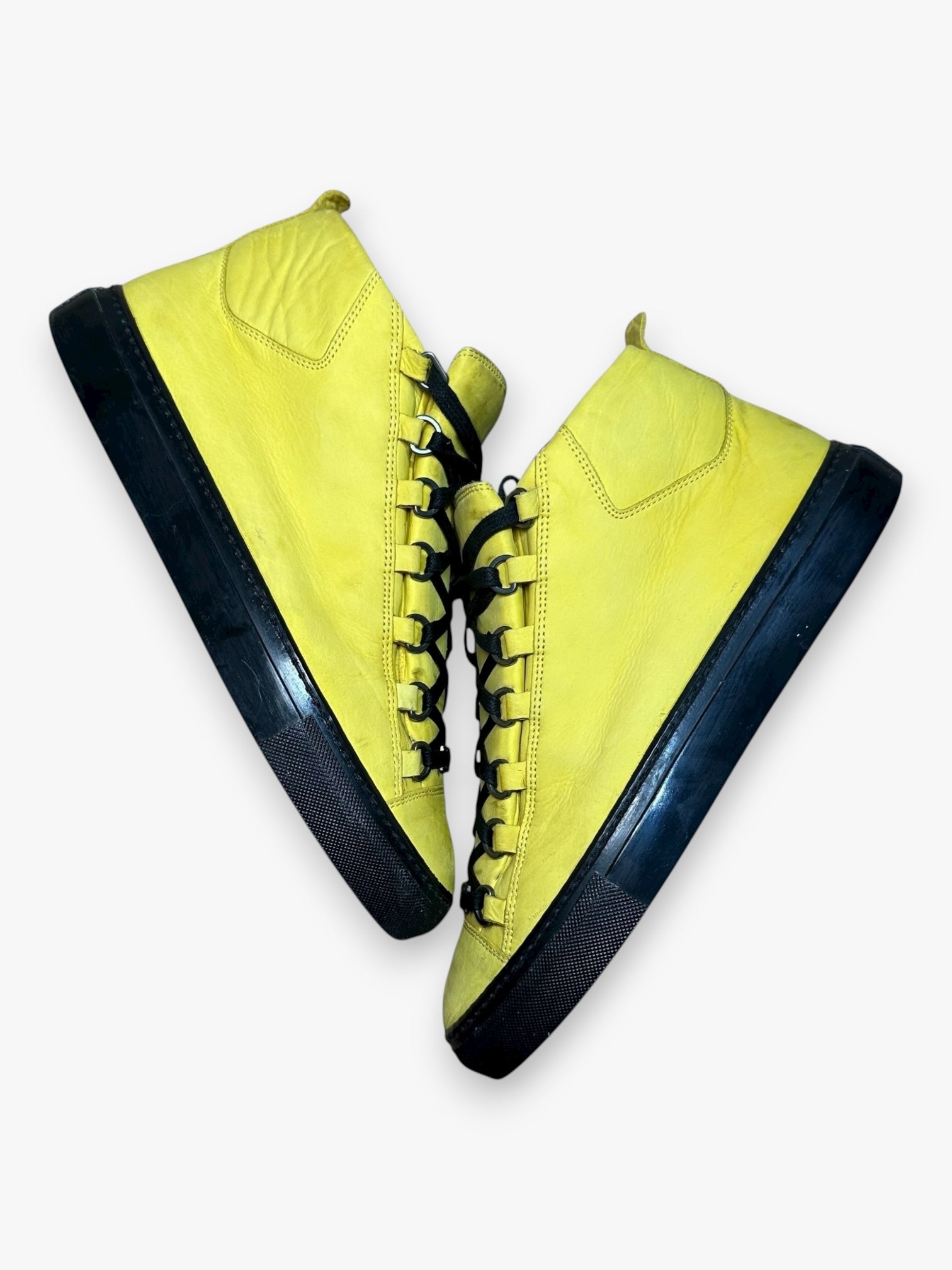 Balenciaga Arena High Black Yellow