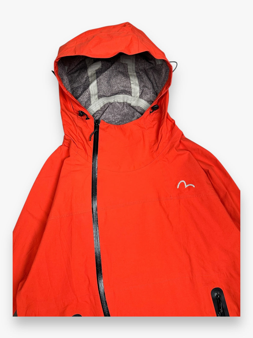 Evisu Genes Asymetric Jacket Orange