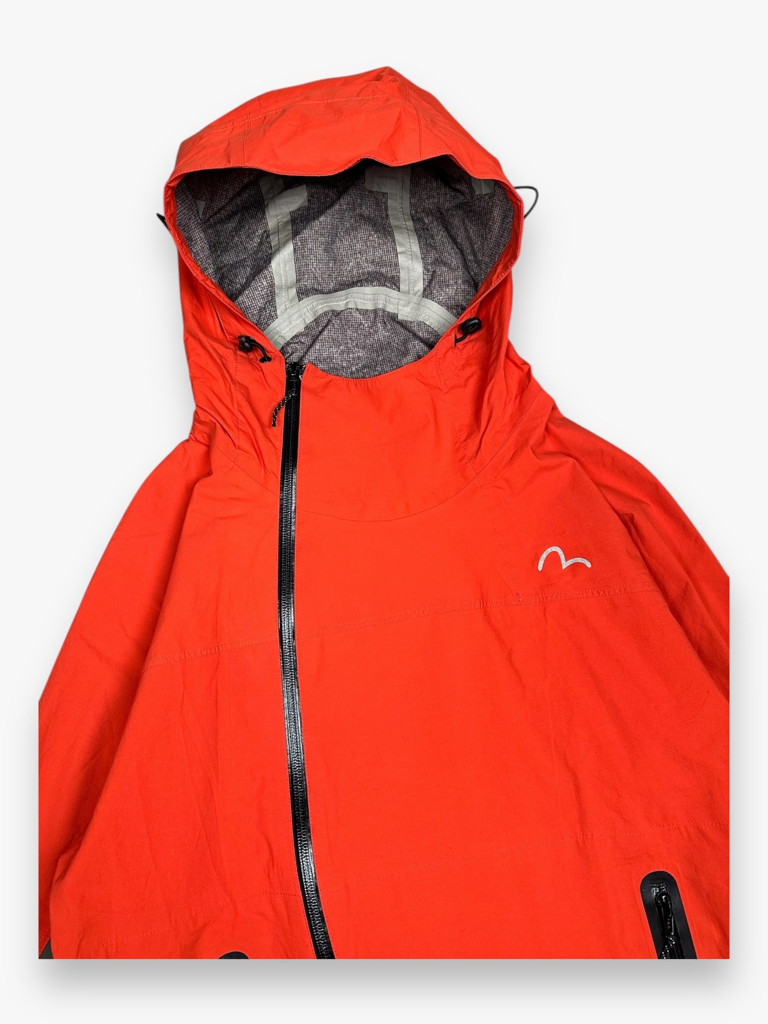 Evisu Genes Asymetric Jacket Orange