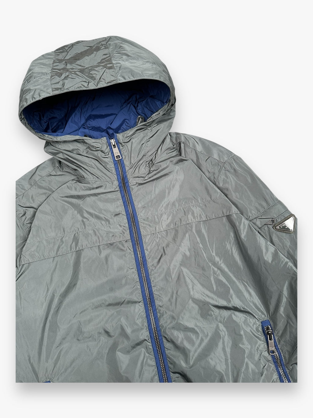 Jacket Prada Nylon Khaki AW15