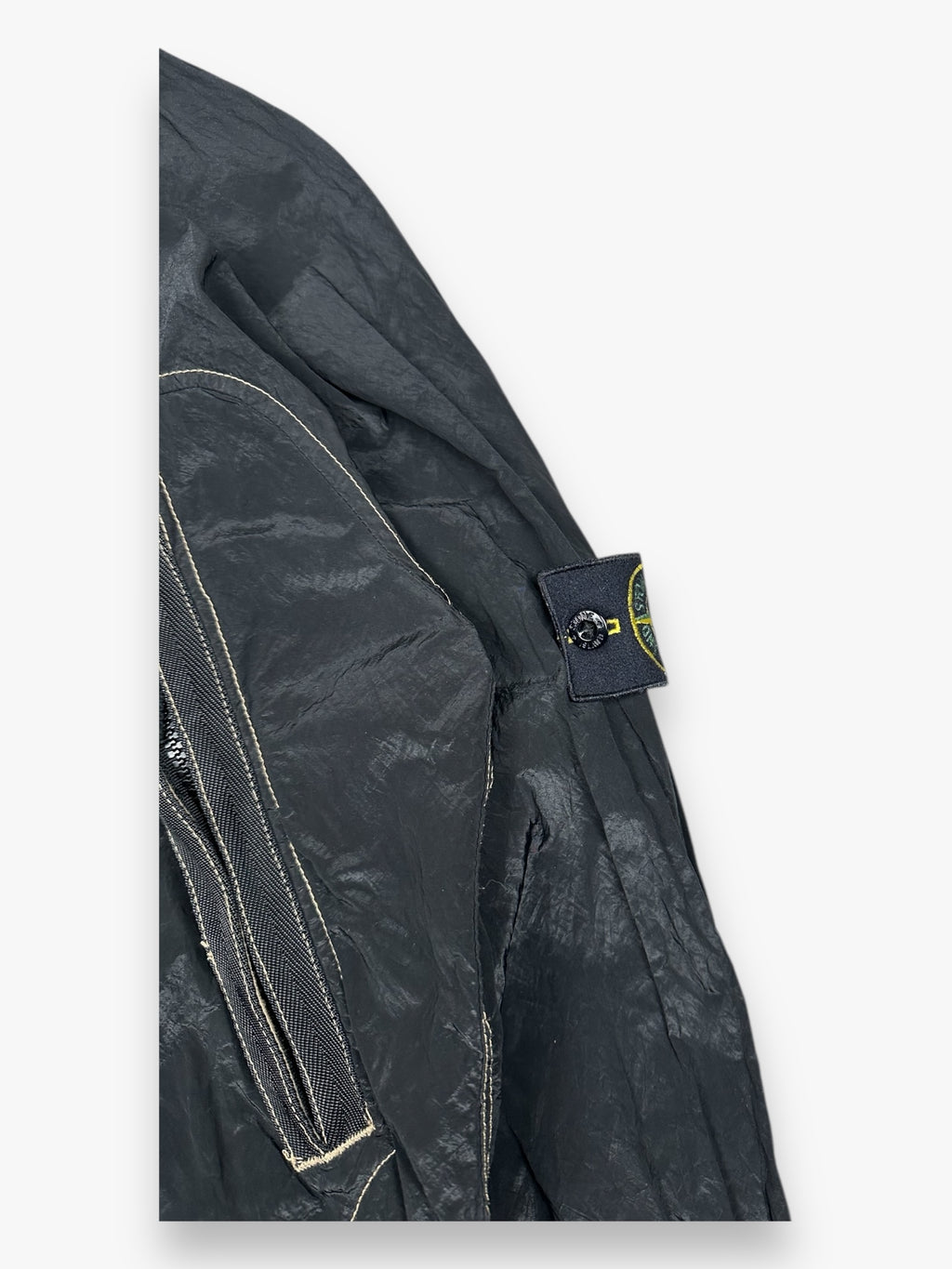 Stone Island Nylon Jacket Black 00s