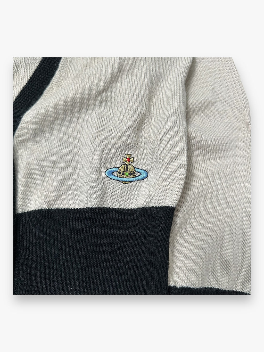 Vivienne Westwood Red Label Cardigan Black Beige