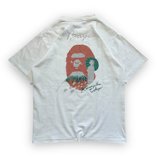 Tee Bape Karajuko Tokyo White (M)