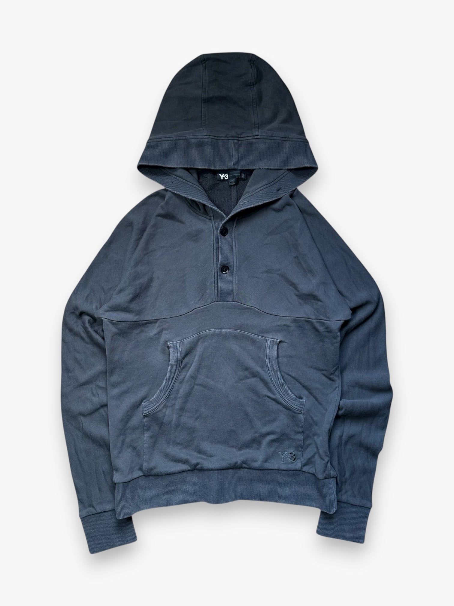 Sweatshirt Hoodie adidas Y-3 Dark Grey vintage