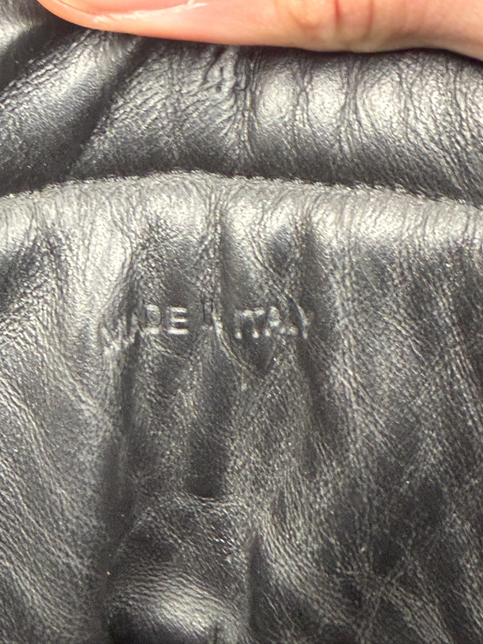Maison Margiela Future High Cracked Leather Black