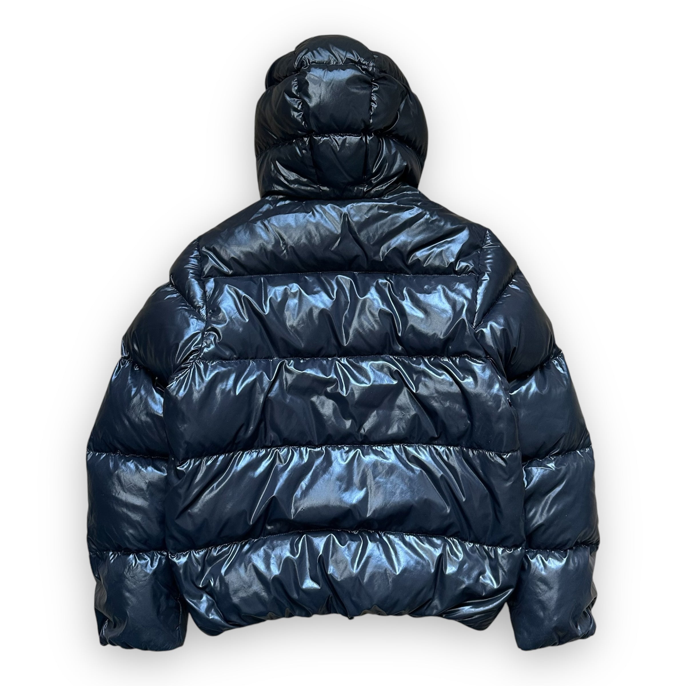 Puffer Jacket Duvetica Full Zip Black Olive