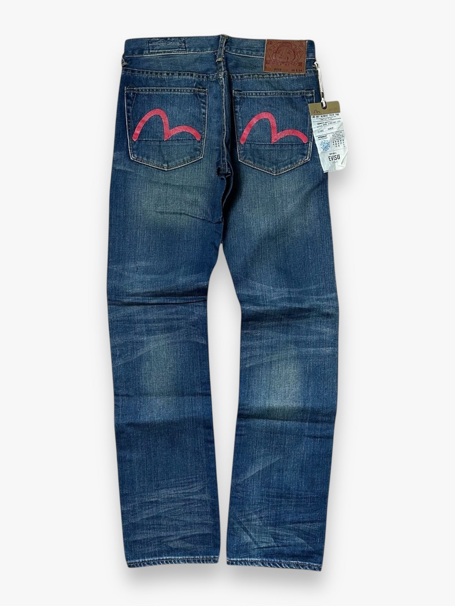 Jeans Evisu Seagull Red Lot 2008 Red