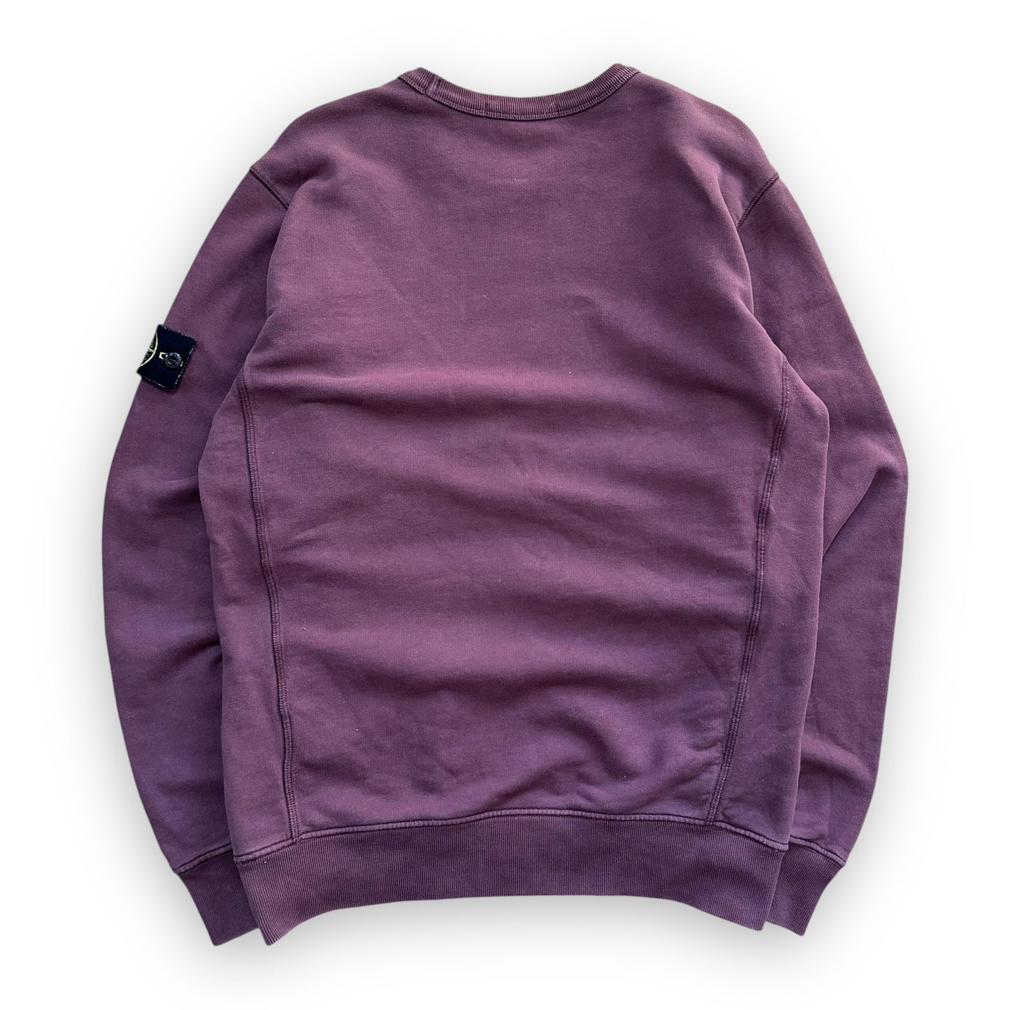Sweatshirt Crewneck Stone Island Burgundy (M)